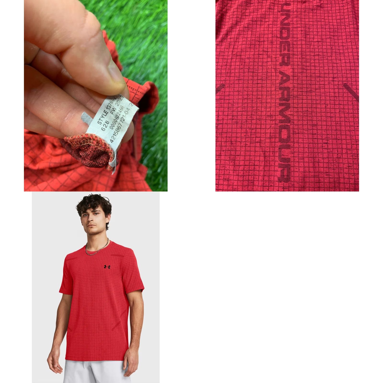 Under Armour Under Armour Shirt Jersey - L Size - Red - Activewear Size US L / EU 52-54 / 3 - 8 Thumbnail