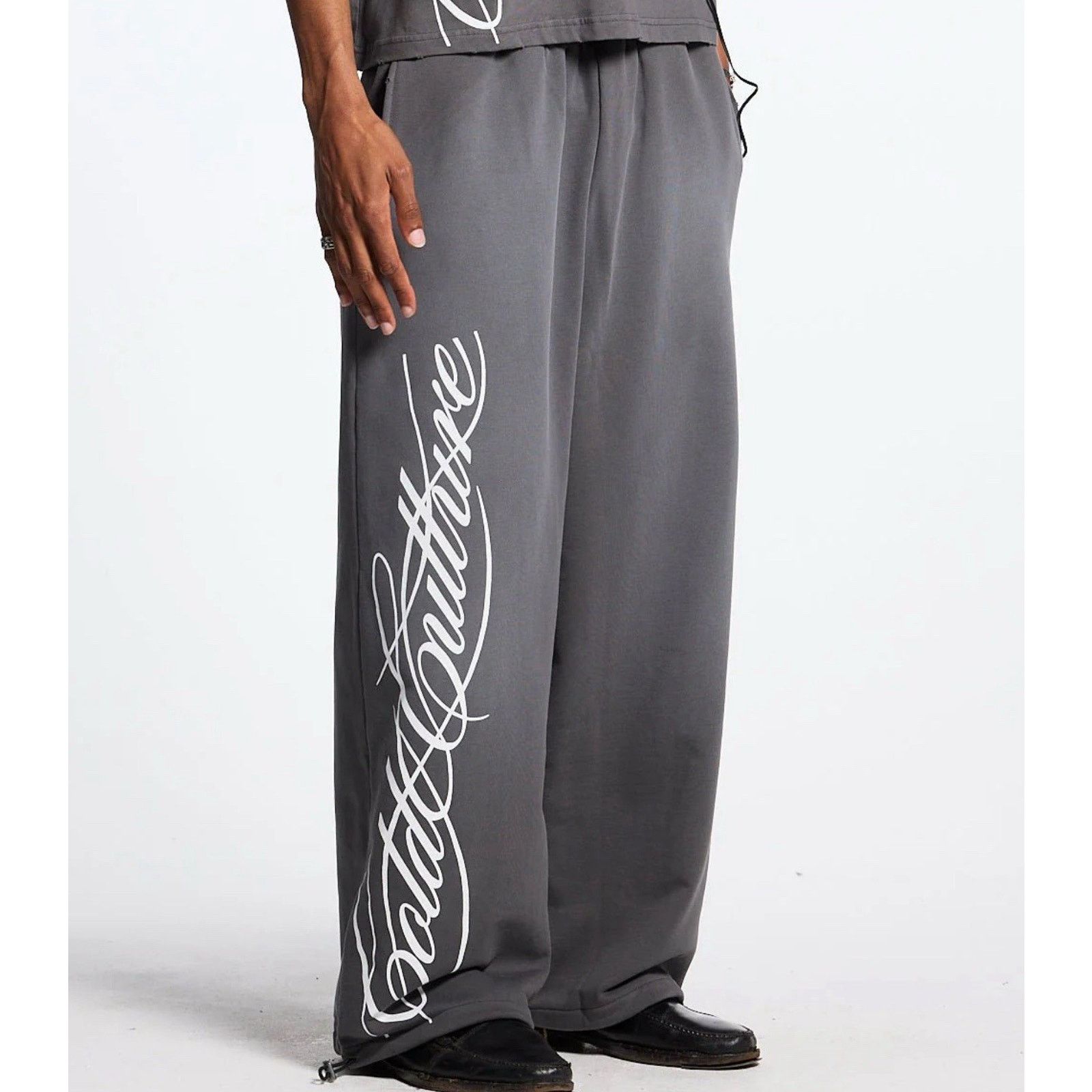 Other Cold Culture Script Sweatpants Antracite Grey Medium Size US 32 / EU 48 - 1 Thumbnail