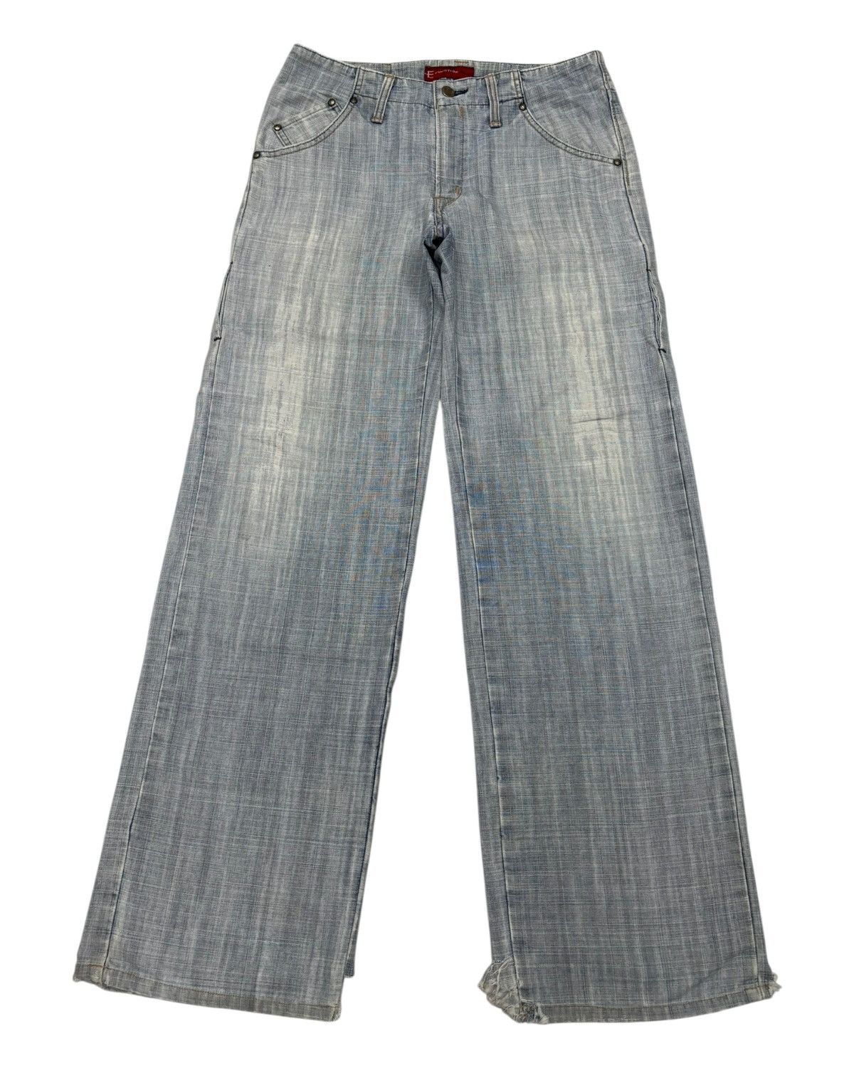 Kapital Vintage Edwin Function Baggy Jeans Faded Distress Loose Size US 30 / EU 46 - 1 Thumbnail