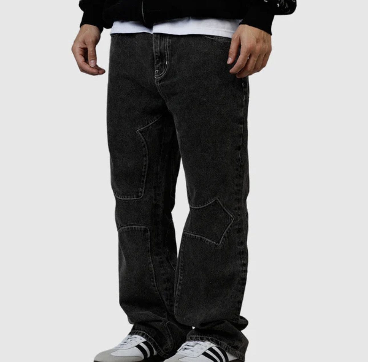Revenge Revenge Cross Denim Black - 32 Size US 32 / EU 48 - 1 Thumbnail