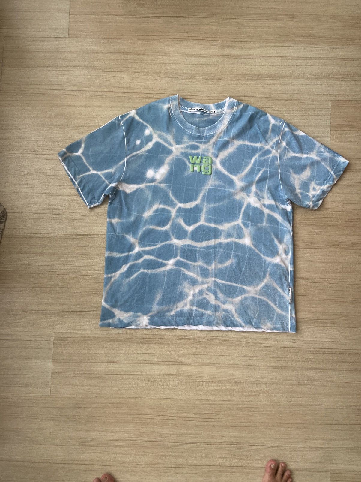 Alexander Wang Alexander Wang Blue Glow Puff T-Shirt Size US XL / EU 56 / 4 - 1 Thumbnail