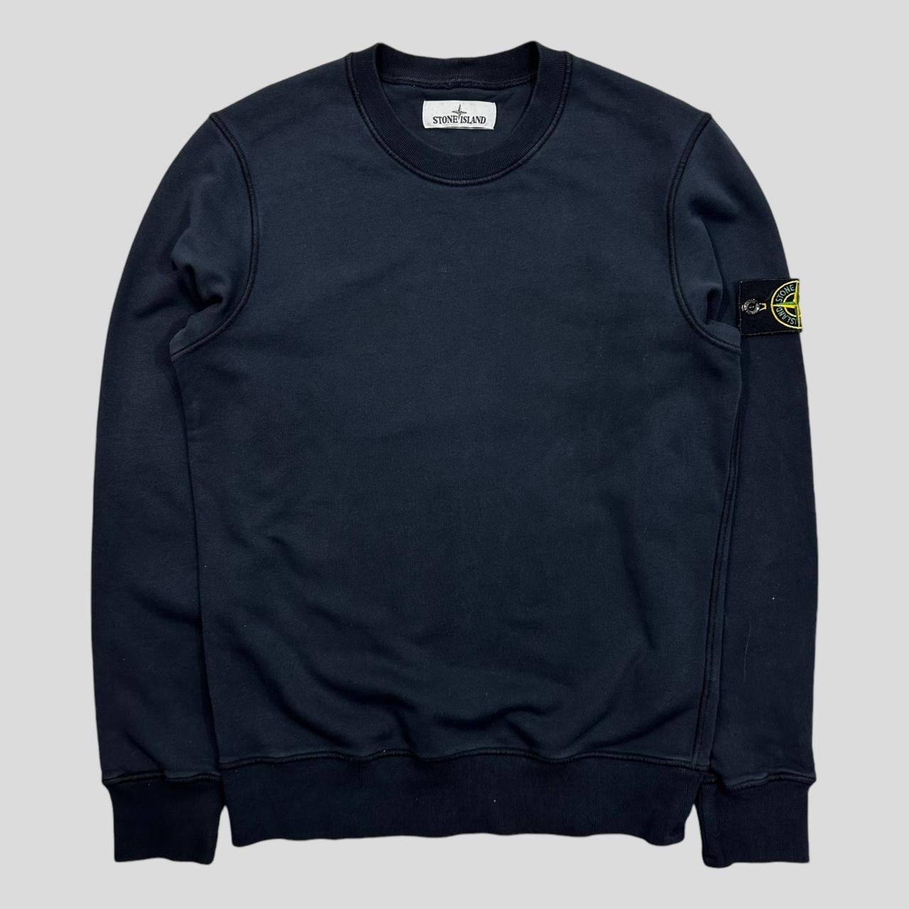 Stone Island Stone Island Navy Crewneck - S Size US S / EU 44-46 / 1 - 1 Thumbnail