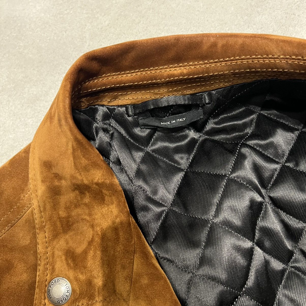 Tom Ford Tom Ford Suede Biker Jacket in Medium Size US M / EU 48-50 / 2 - 4 Thumbnail