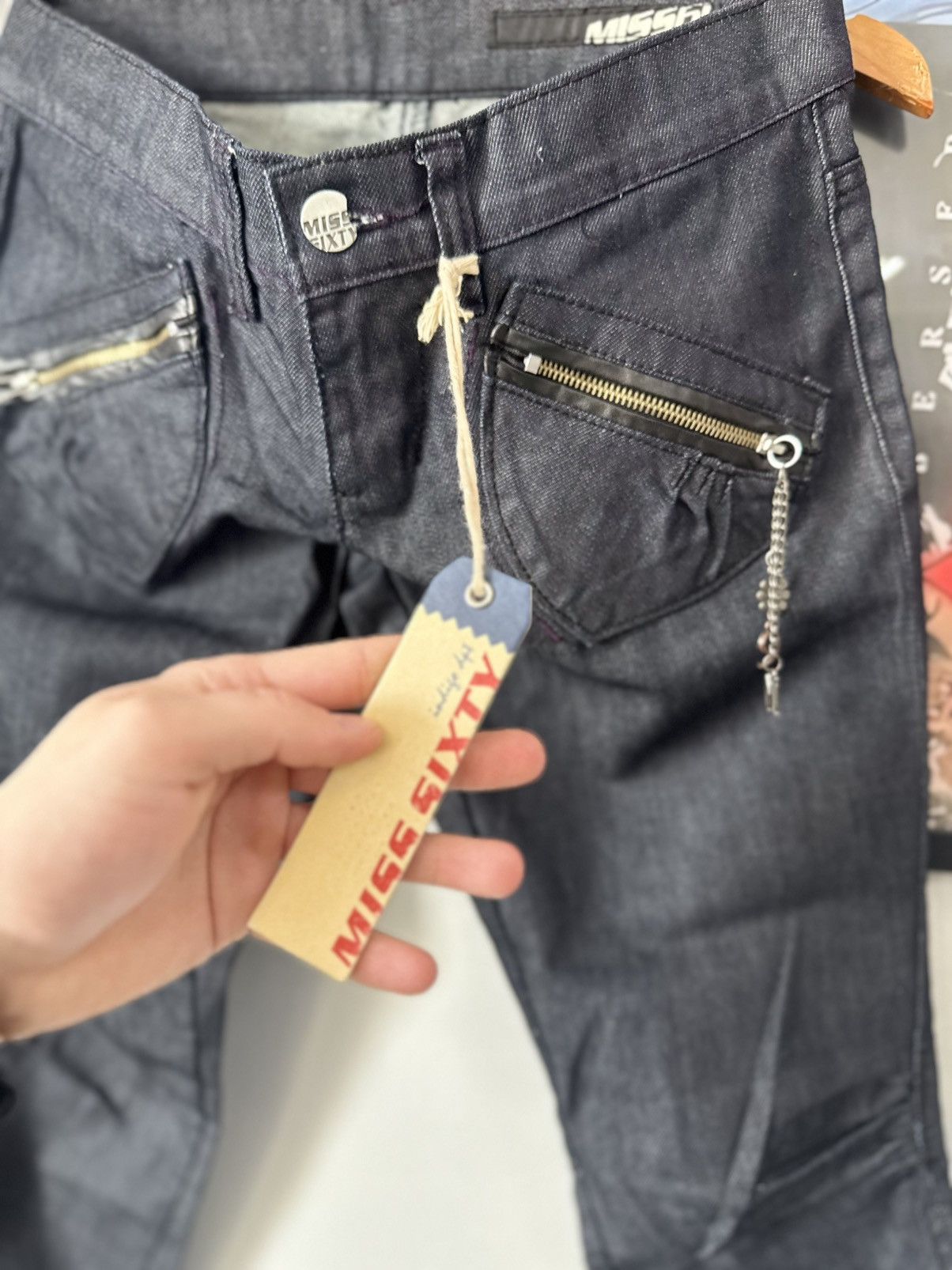 Miss Sixty Y2K Vintage Miss Sixty Jeans Flared Low Rise Size 28" / US 6 / IT 42 - 2 Thumbnail