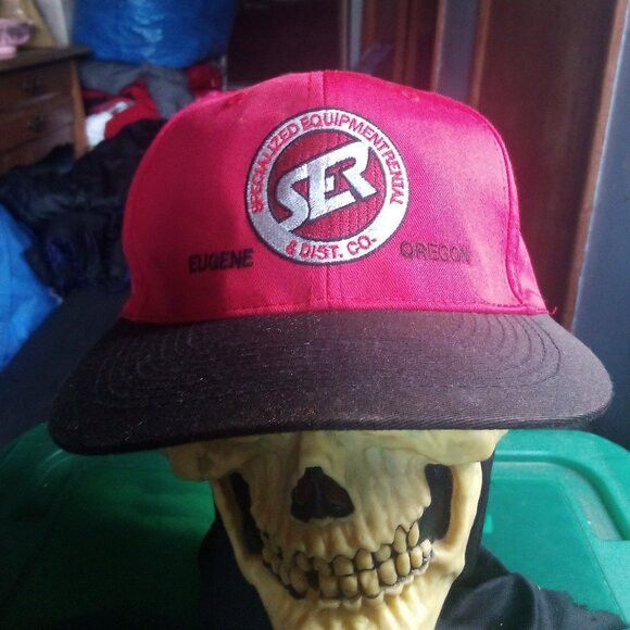 Otto DS Vintage Specialized Equipment Rental Two Tone Snap Hat Size ONE SIZE - 1 Thumbnail