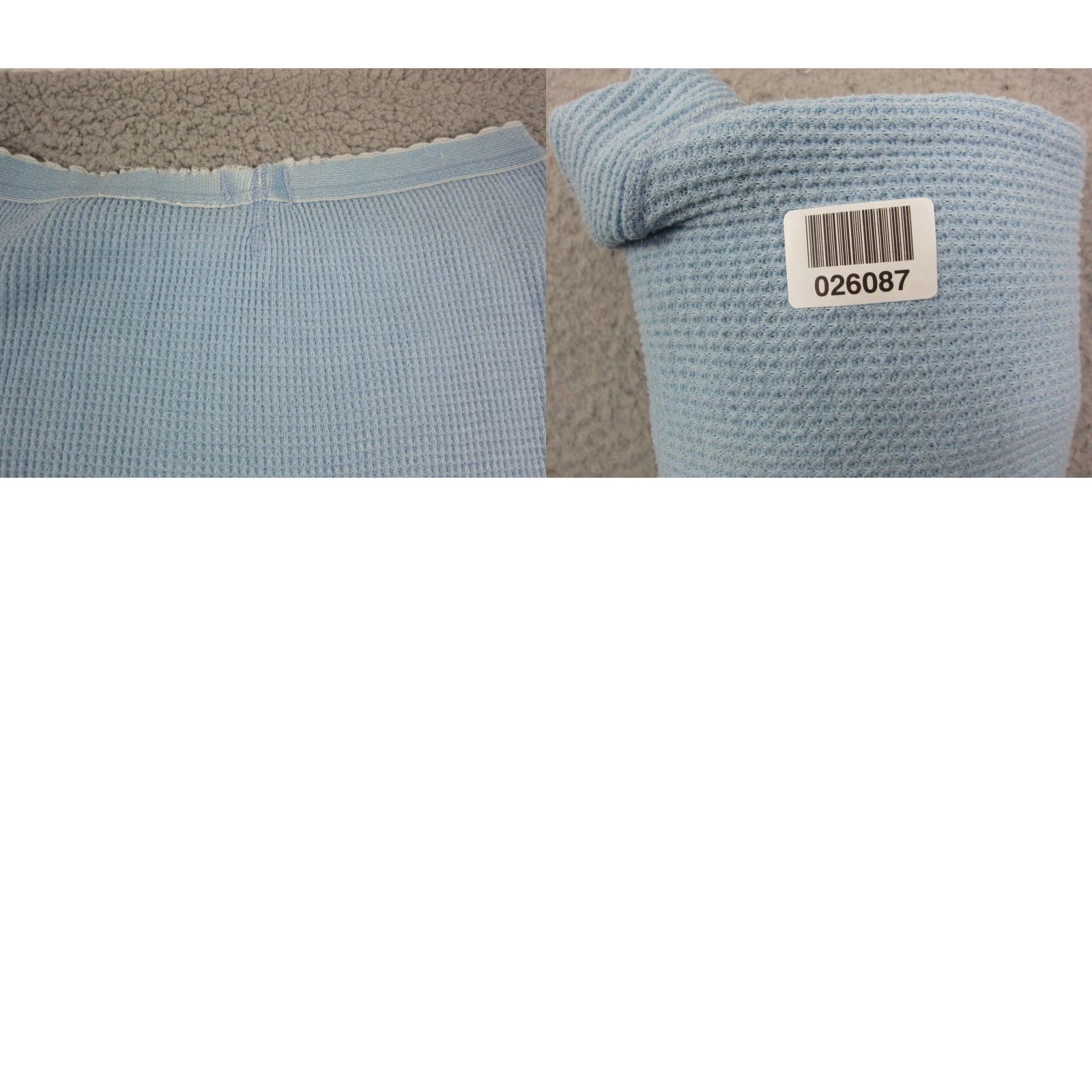 Vintage VINTAGE Montgomery Ward Pants Womens XL Blue Thermal Layer Knit 29in Inseam Casual Winter Fall Sweatpants City Mens Womens Size 40" / US 18 - 9 Thumbnail