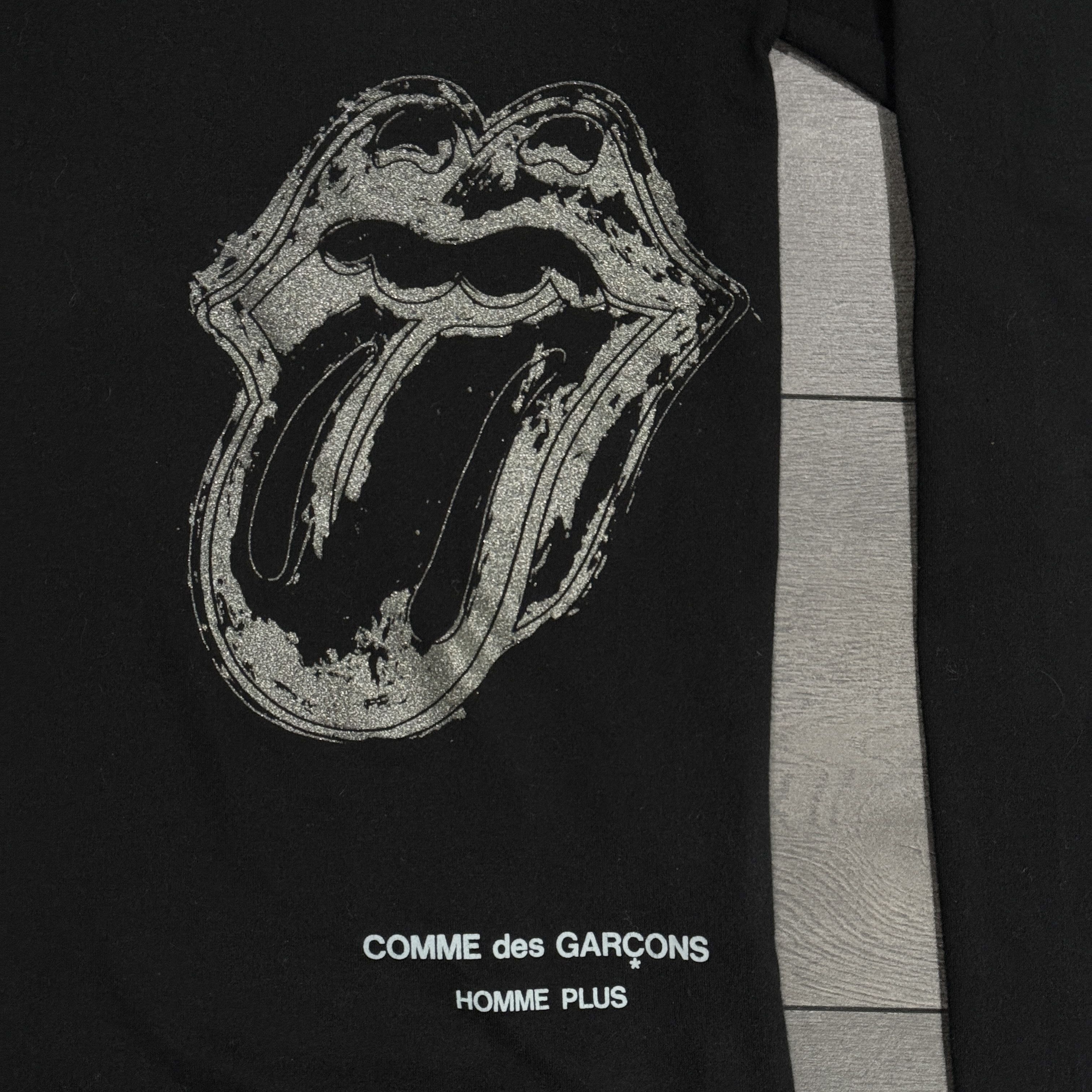 Comme des Garcons × Comme des Garcons Homme Plus × The Rolling Stones CDG Homme Plus SS06 Rolling Stones Polo Zip Up Size US M / EU 48-50 / 2 - 2 Thumbnail