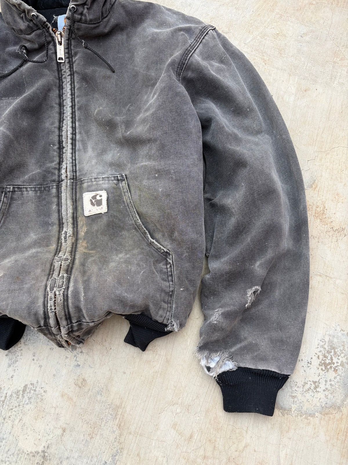 Carhartt Vintage 1999 Sunfaded Carhartt Active Jacket J81 ONX Size US L / EU 52-54 / 3 - 6 Thumbnail