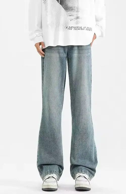 Japanese Brand Loose Retro Letter Print White Long Sleeve T-Shirt Size US M / EU 48-50 / 2 - 5 Thumbnail