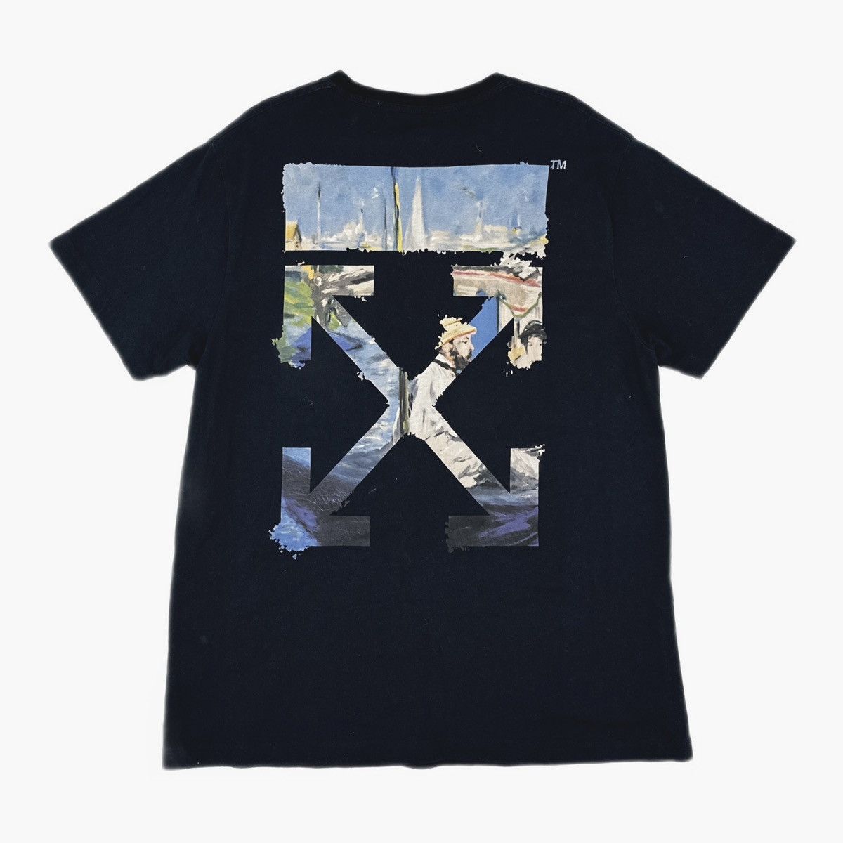 Off-White Off-White Painting Arrows Oversized T-Shirt Size US XS / EU 42 / 0 - 1 Thumbnail