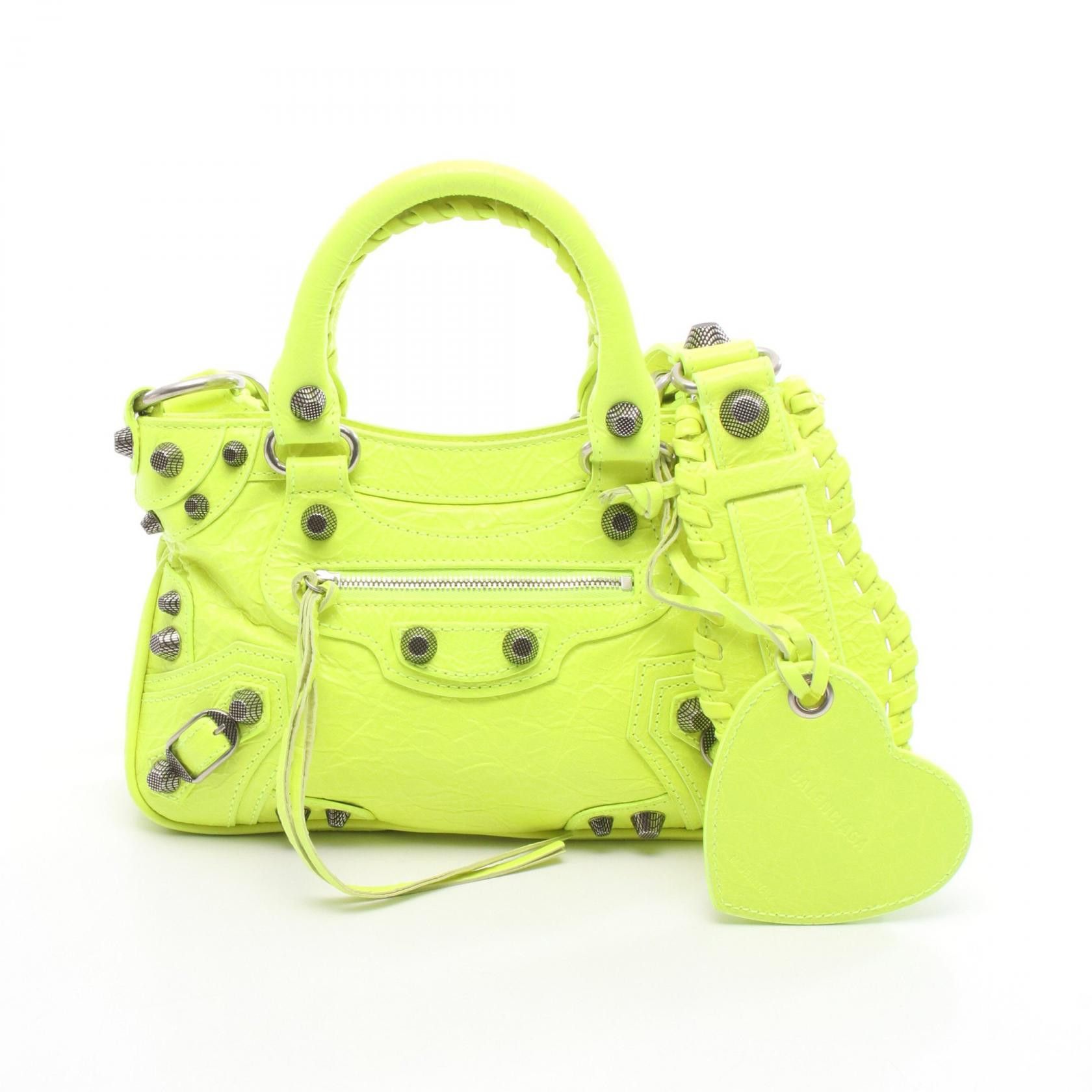 Balenciaga Balenciaga Balenciaga Neo Cagole Leather Handbag Leather Handbag DUTY FREE for USA Size ONE SIZE - 1 Thumbnail