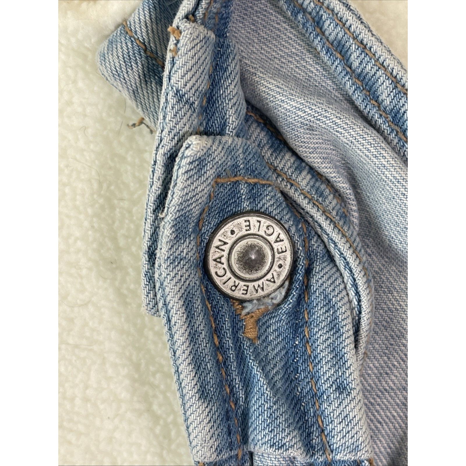 American Eagle Outfitters NWT American Eagle Outfitters Medium Denim Pinafore Dress Size M / US 6-8 / IT 42-44 - 6 Thumbnail