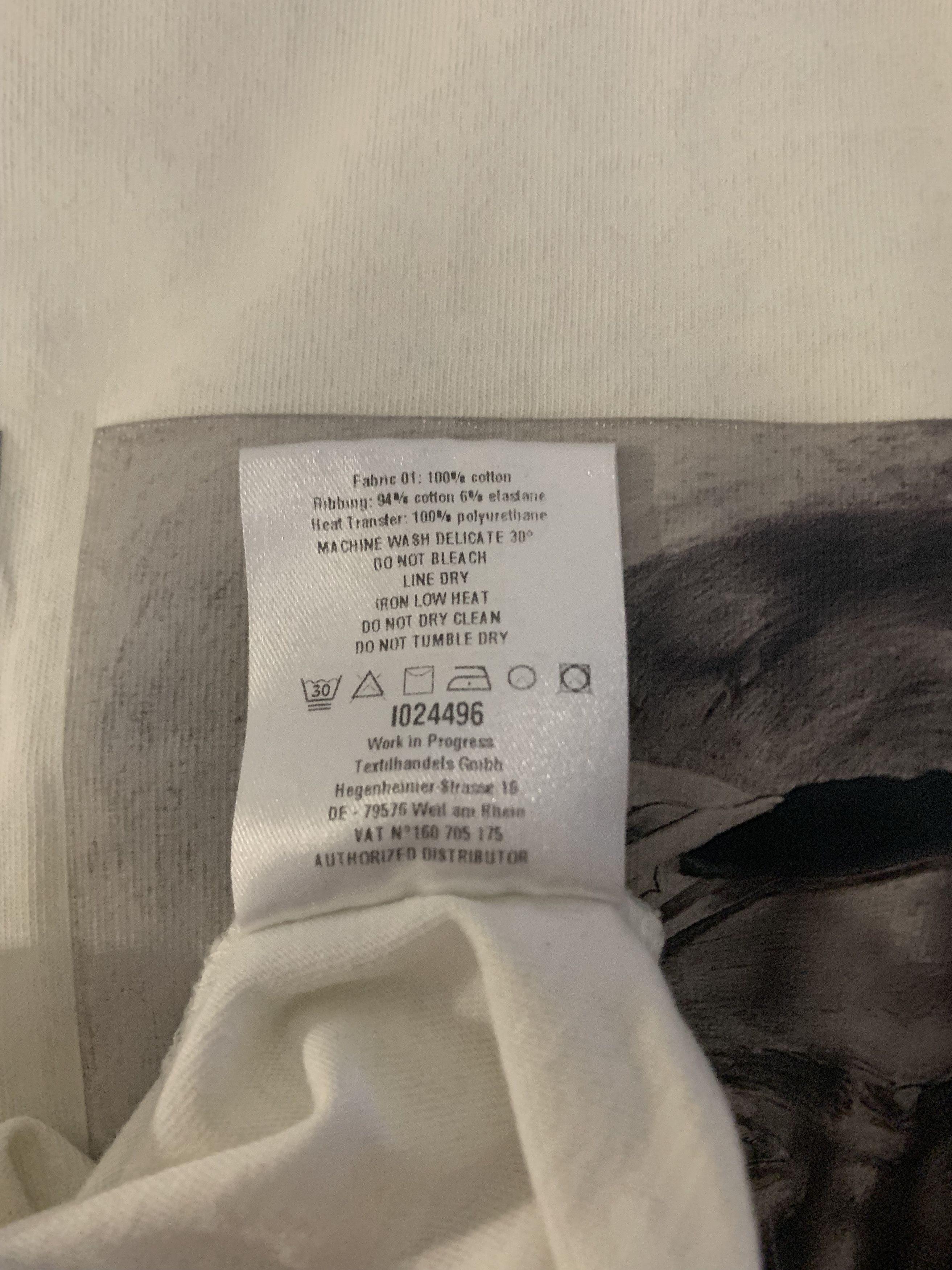 OAMC OAMC S.O.S. Tupac-print cotton-jersey T-shirt Size US S / EU 44-46 / 1 - 4 Thumbnail