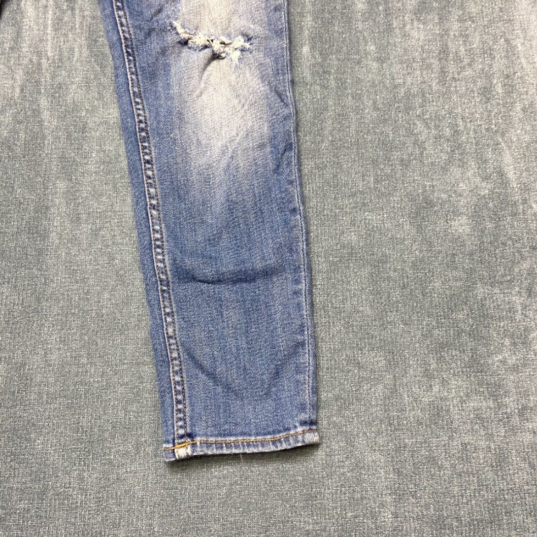 Vintage Vigoss Jagger Skinny Jeans Women 29 Blue Denim Stretch Distressed Casual Outdoor Jeans Women 29 Blue Denim Stretch Distressed Casual Outdoor Size 29" - 2 Thumbnail