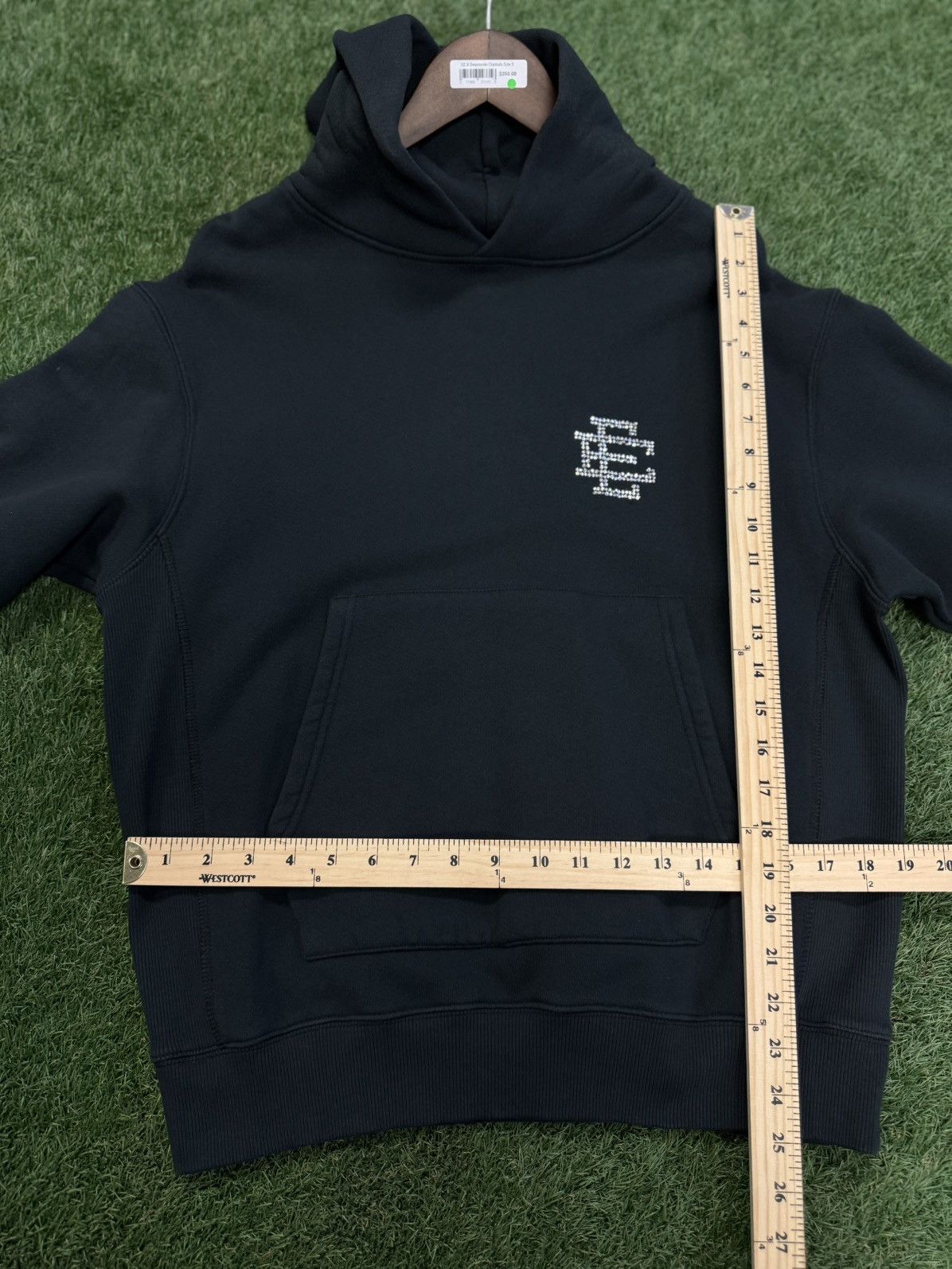 Eric Emanuel × Swarovski Eric Emanuel Swarovski Crystal Stone Hoodie Size S (NEW) Size US S / EU 44-46 / 1 - 12 Thumbnail