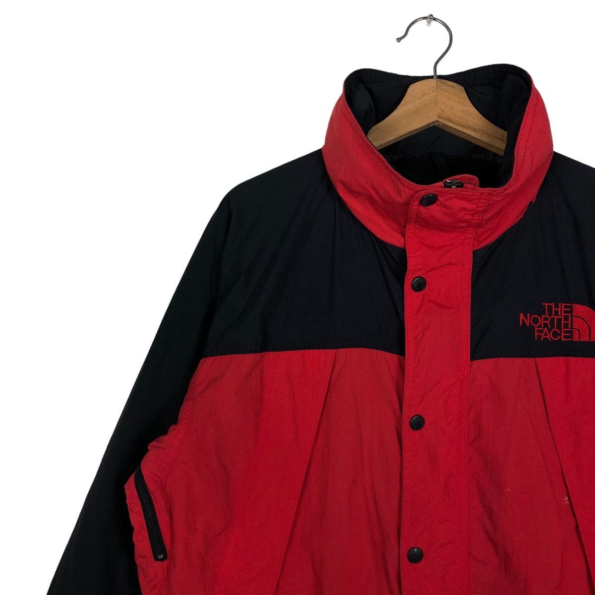 Japanese Brand 🔥Combination Red Black Rare Design Survival Jacket Big Logo Size US L / EU 52-54 / 3 - 6 Thumbnail