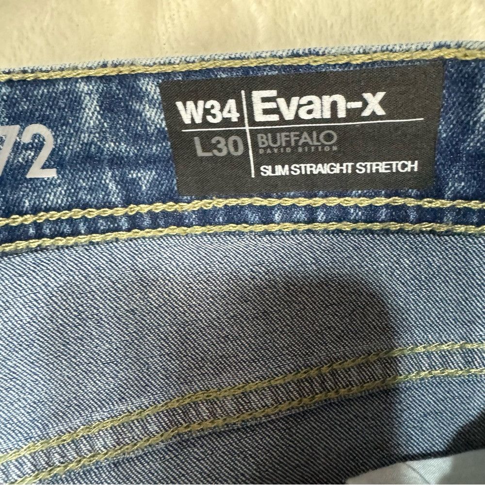 Buffalo David Bitton NWT New $109 BUFFALO David Bitton Evan-X Slim Straight Jean Size US 34 / EU 50 - 7 Thumbnail