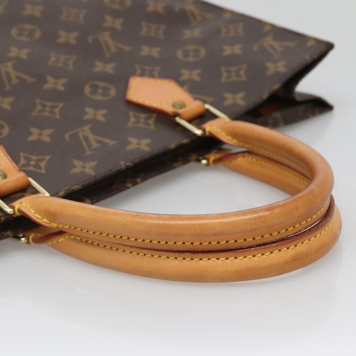 Louis Vuitton LOUIS VUITTON Monogram Sac Plat Hand Bag M51140 Size ONE SIZE - 7 Thumbnail