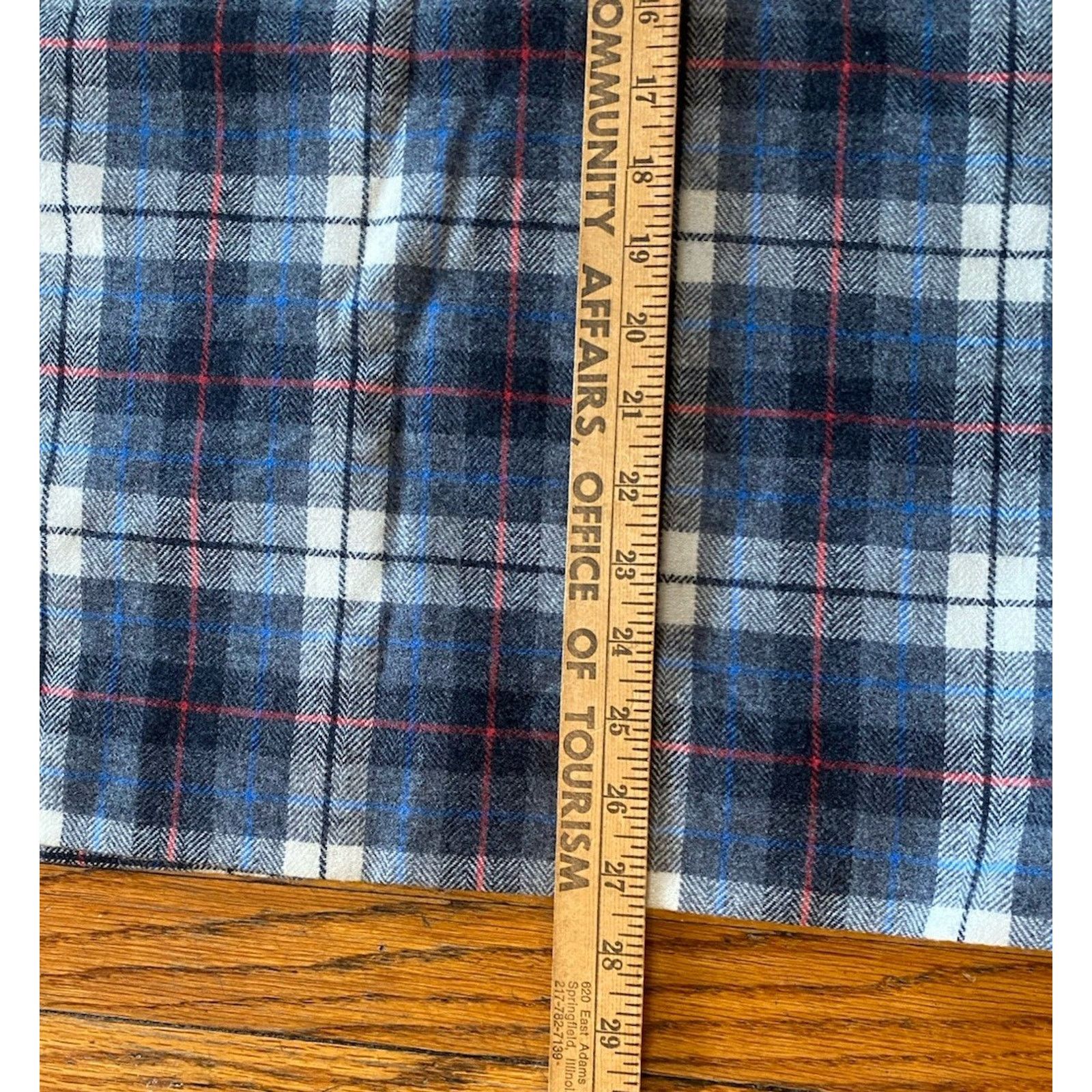 Pendleton VTG USA 60 70 Pendleton Gray Plaid Wool Lined Skirt Women 10 Size 32" / US 10 / IT 46 - 8 Thumbnail