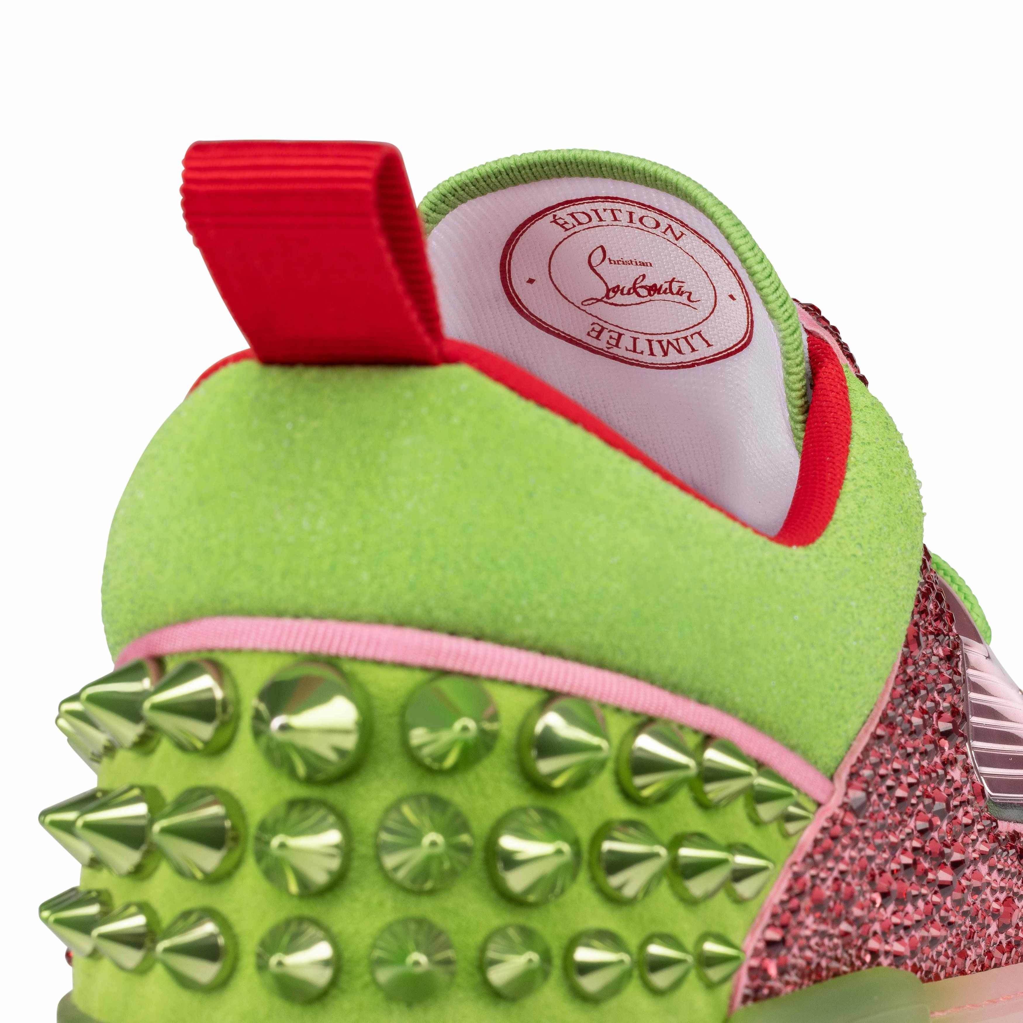 Christian Louboutin o1bcso1str0825 Astroloubi Strass in Multicolor Size US 12 / EU 45 - 5 Thumbnail