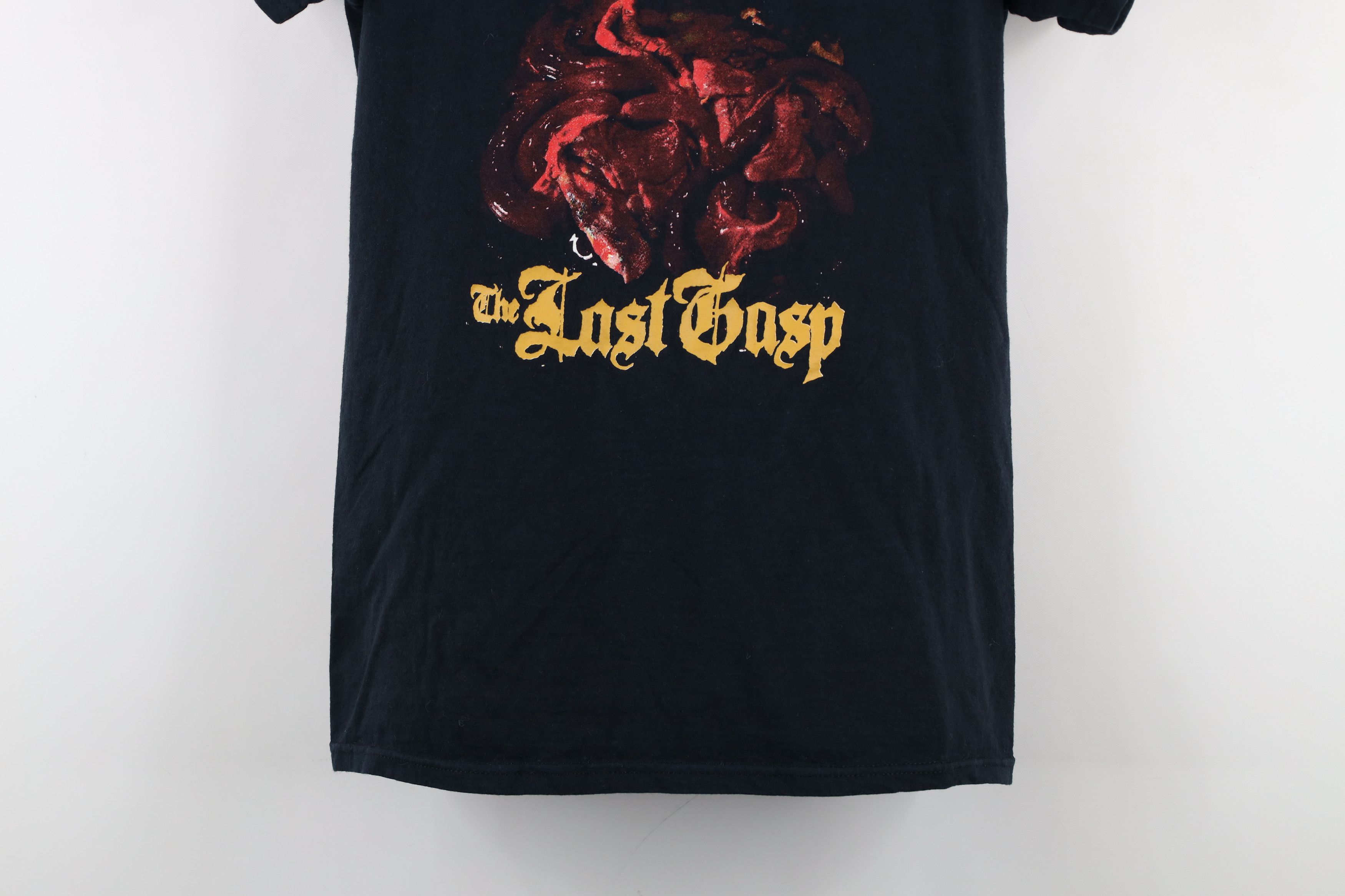 Vintage Vintage Y2K Last Gasp Tour Impaled Band T-Shirt Black Metal Size US S / EU 44-46 / 1 - 3 Thumbnail