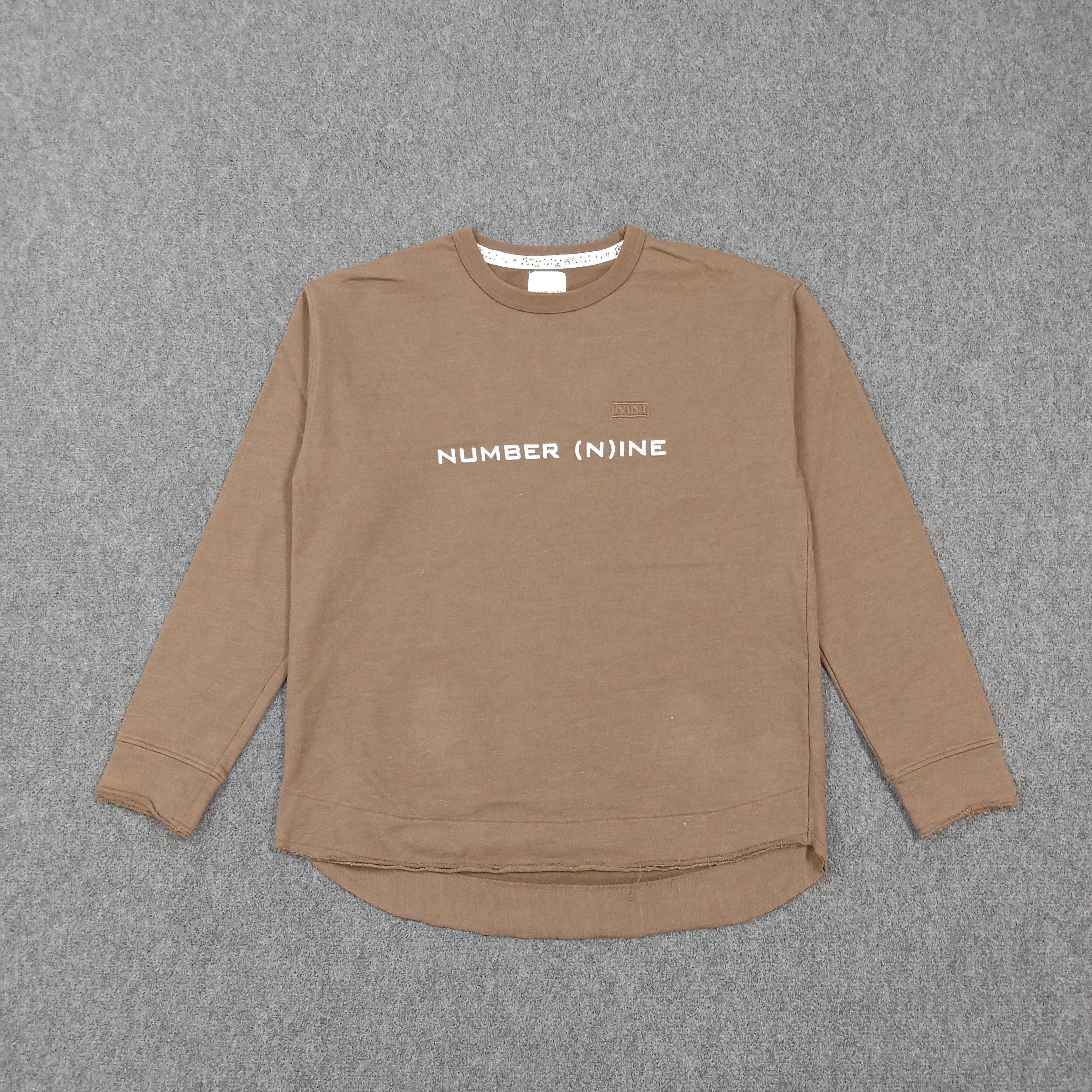 Number (N)ine Number Nine Waffle Knit Thermal Long Sleeve | Grailed