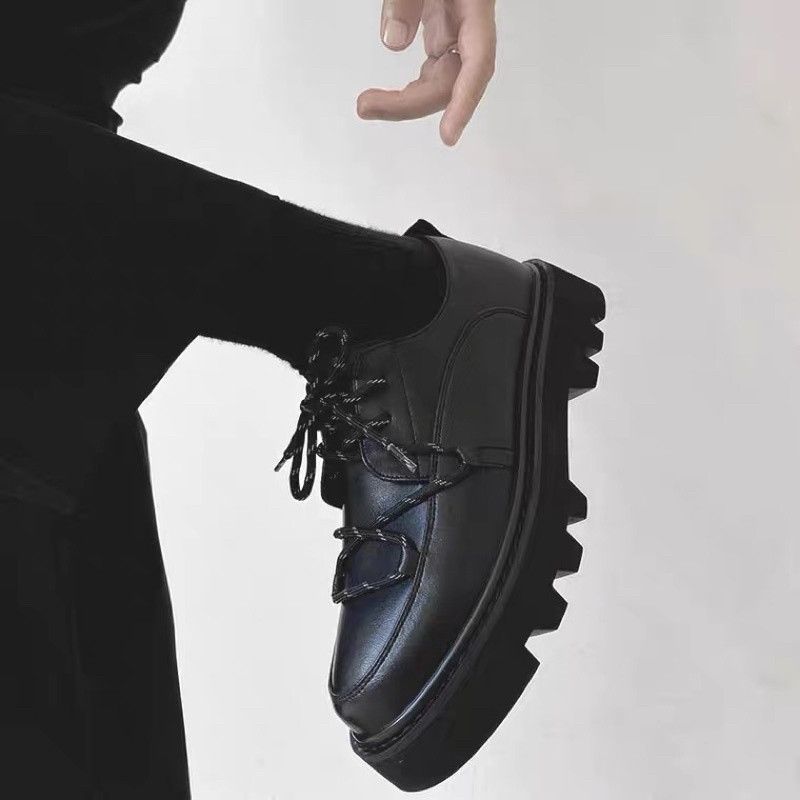 Barneys New York Evolene Black Platform Loafer Size US 10 / EU 43 - 4 Thumbnail