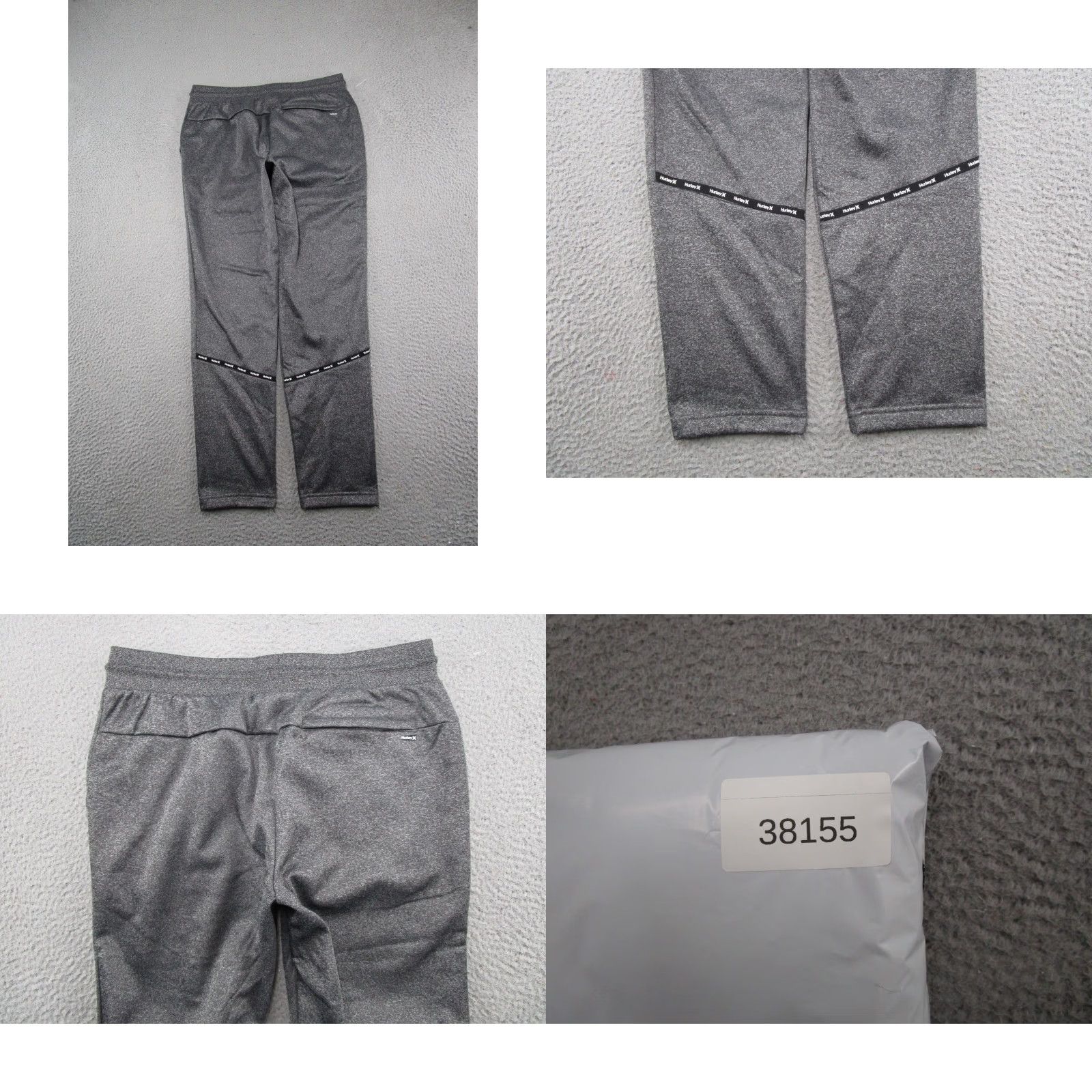 Hurley NWT Hurley Black Exist Active Jogger Sweatpants Mens Size M Tapered Leg NEW Size US 31 - 9 Thumbnail