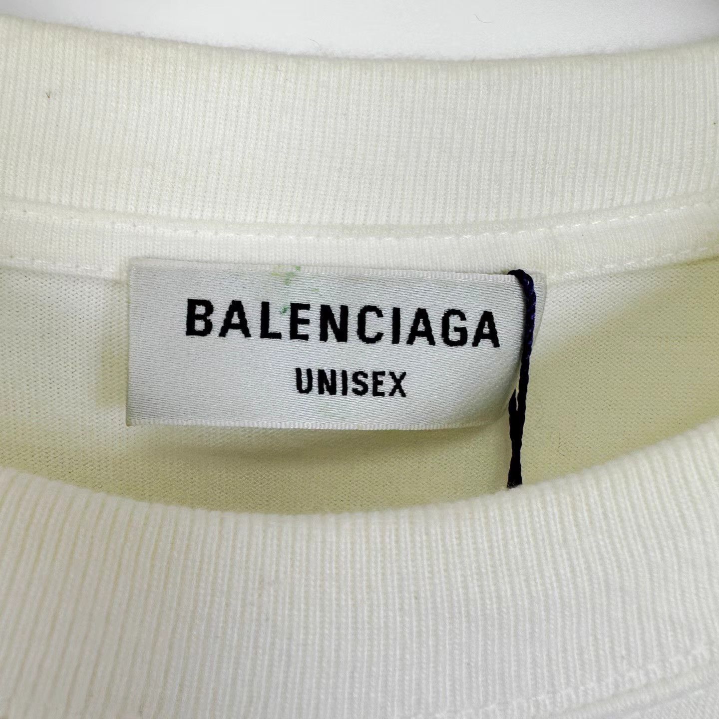 Balenciaga Balenciaga White Hulk Print Short Sleeve T-Shirt K12 Size US S / EU 44-46 / 1 - 5 Thumbnail
