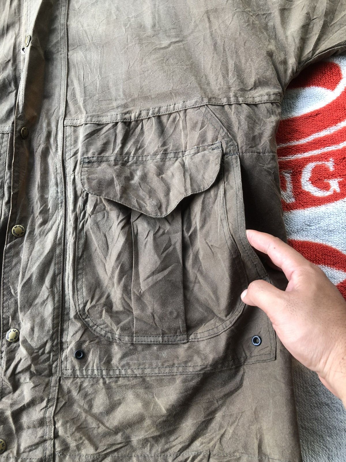 Filson Vintage CC Filson Waxed Jacket Parka Size US M / EU 48-50 / 2 - 13 Thumbnail