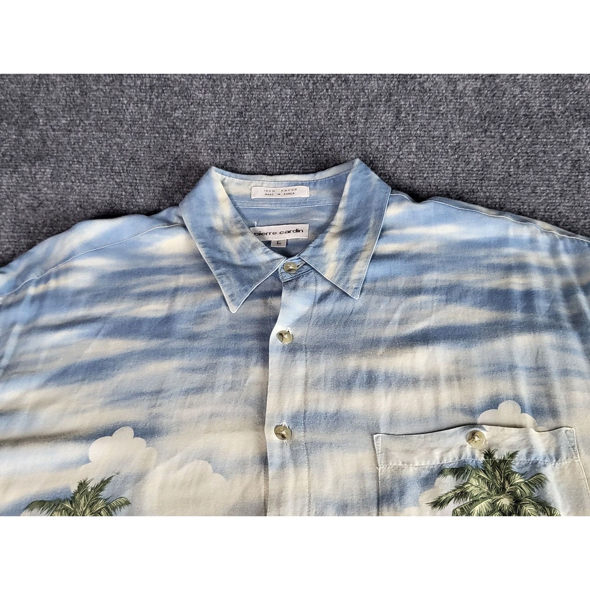 Pierre Cardin Pierre Cardin Tropical Girls Boat Lighthouse Palms Flowers B Size US L / EU 52-54 / 3 - 2 Thumbnail
