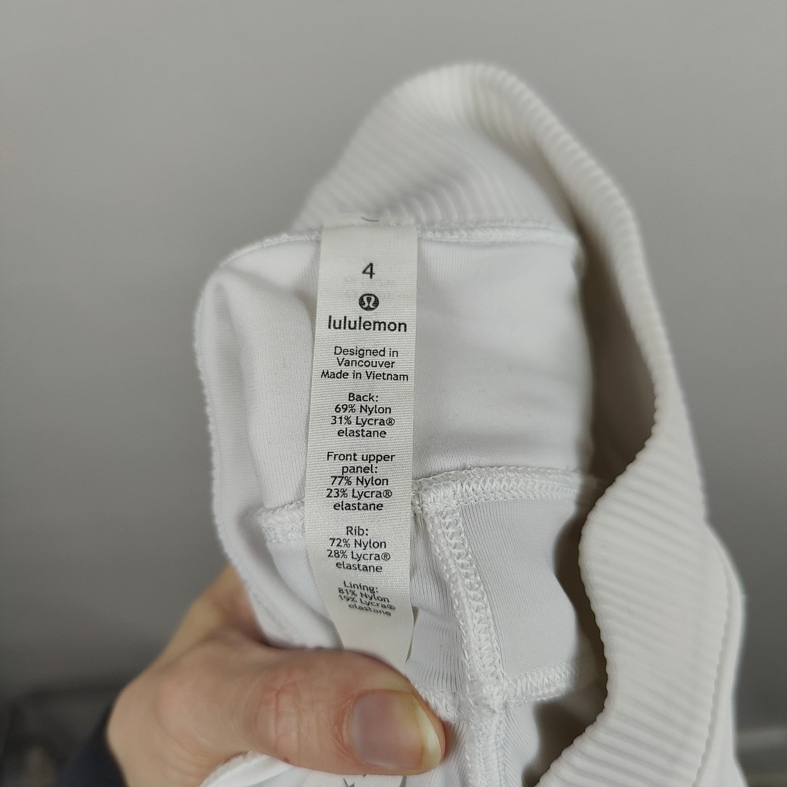 Lululemon Lululemon New Ambition SHR Super High Rise Tight Womens 4 Size 27" / US 4 / IT 40 - 6 Thumbnail