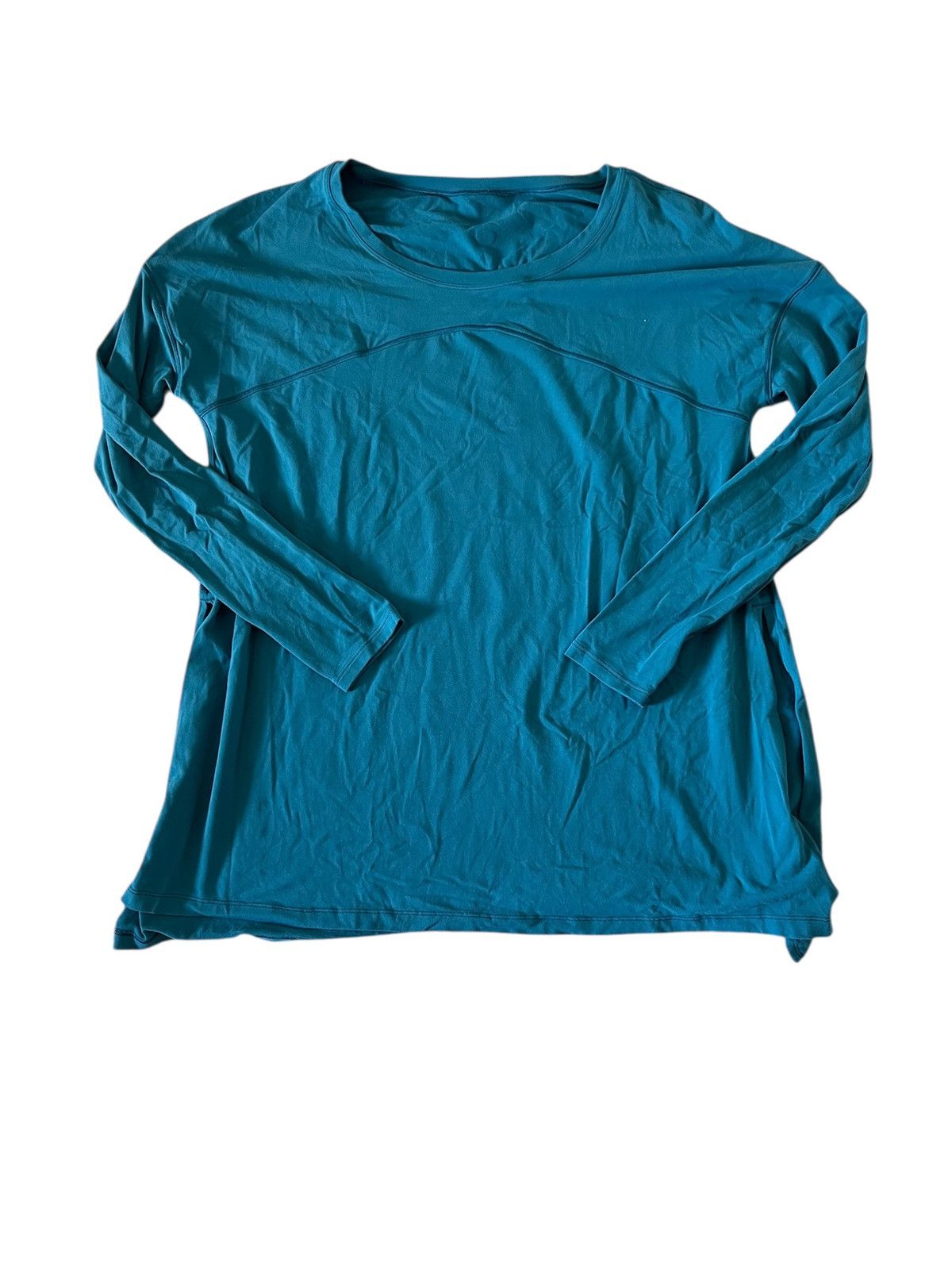 Lululemon Lululemon Women’s Hit Unwind Long Sleeve Shirt Teal Blue | M Size M / US 6-8 / IT 42-44 - 1 Thumbnail