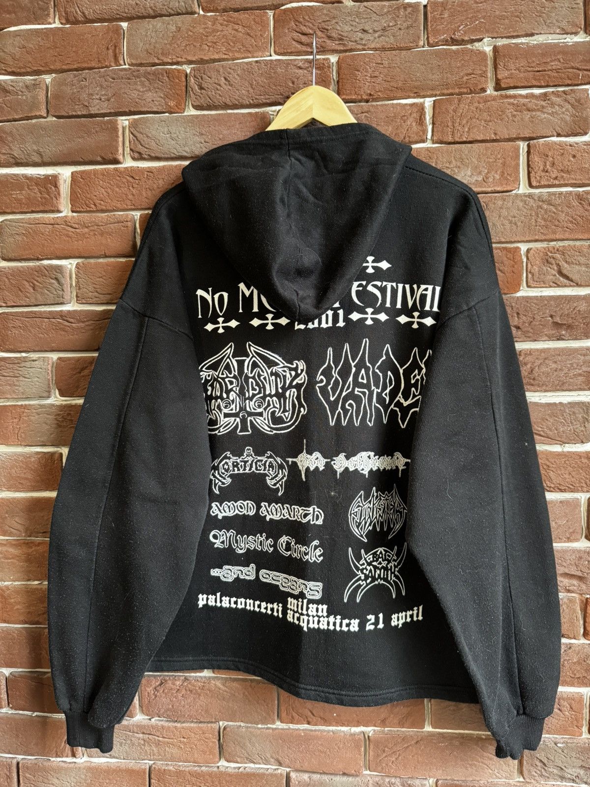Band Tees Vintage 2001 No Mercy Festival Rare Metal Band hoodie Size US L / EU 52-54 / 3 - 2 Thumbnail