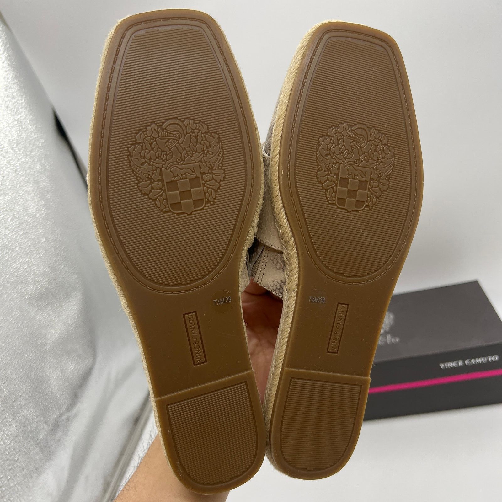 Other Vince Camuto Shoes Size 7.5 Buckle Espadrille Mules Size US 7.5 / IT 37.5 - 9 Thumbnail