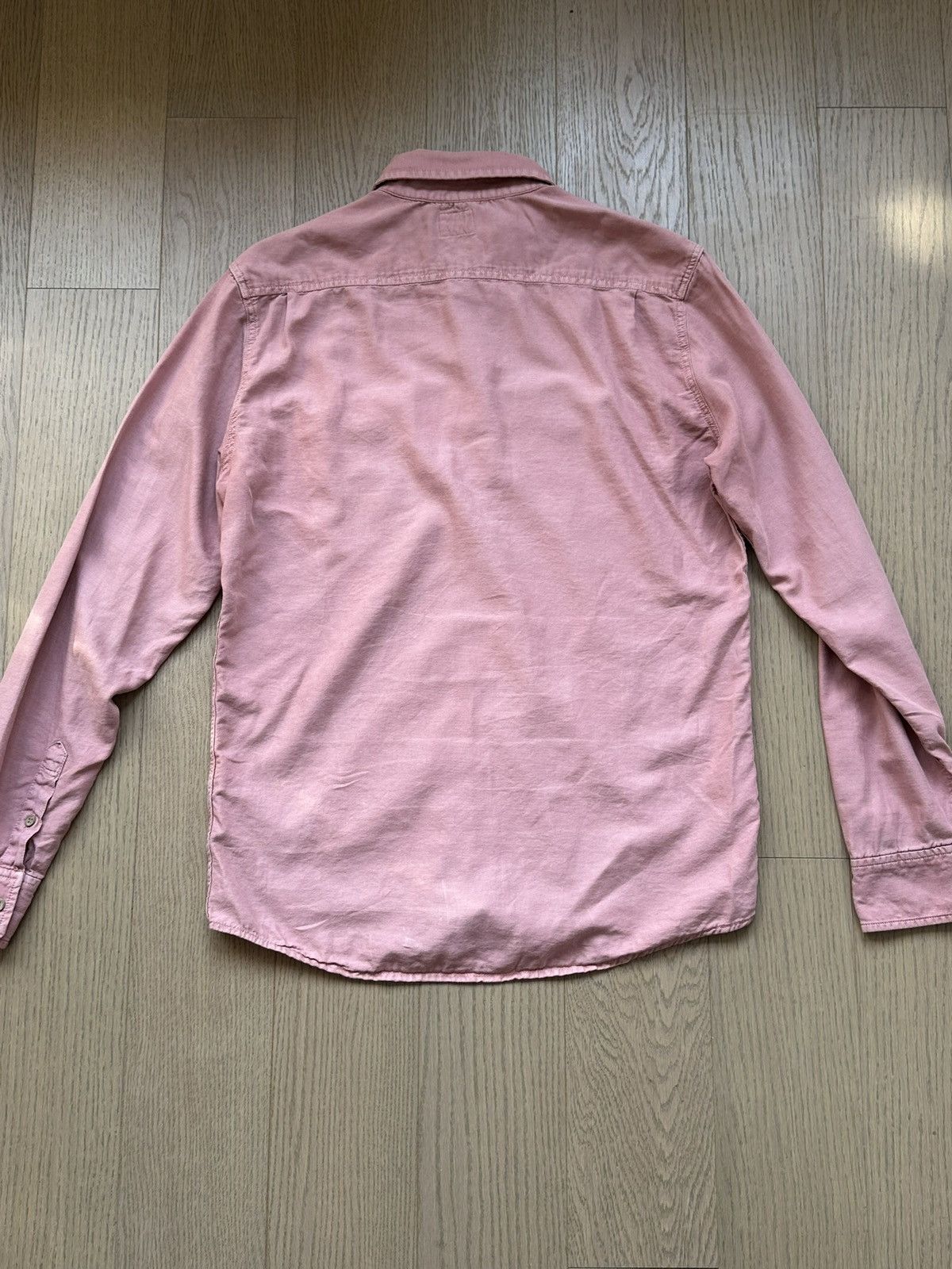Faherty Pink Double Pocket Shirt Size US M / EU 48-50 / 2 - 3 Thumbnail