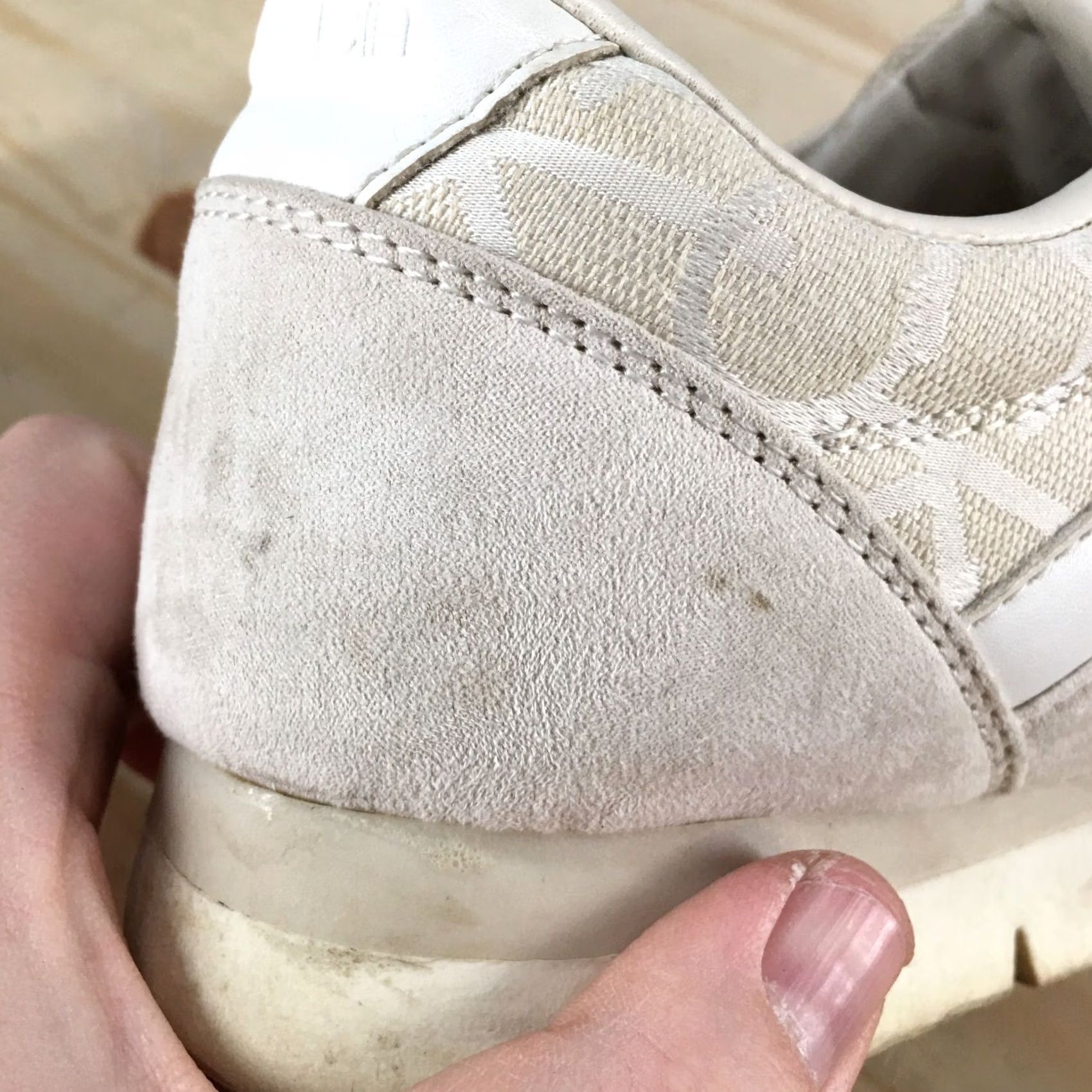 Calvin Klein Calvin Klein Women Shoes 7 Tea Sneakers White Lace Up Low Top Comfort Casual Size M / US 6-8 / IT 42-44 - 7 Thumbnail