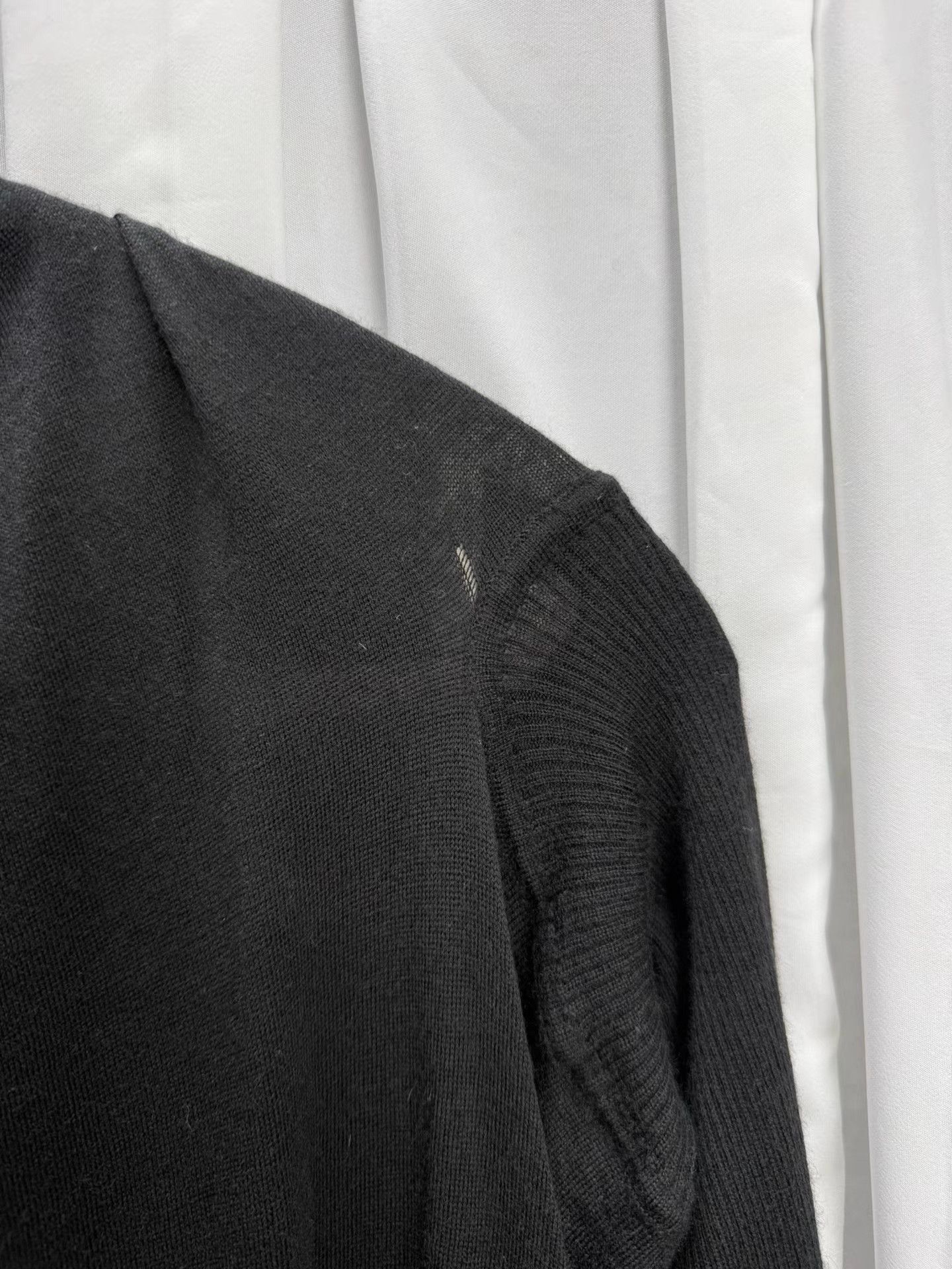 Rick Owens Rick Owens Asymmetrical Knit Jacket K20 Size US XS / EU 42 / 0 - 5 Thumbnail