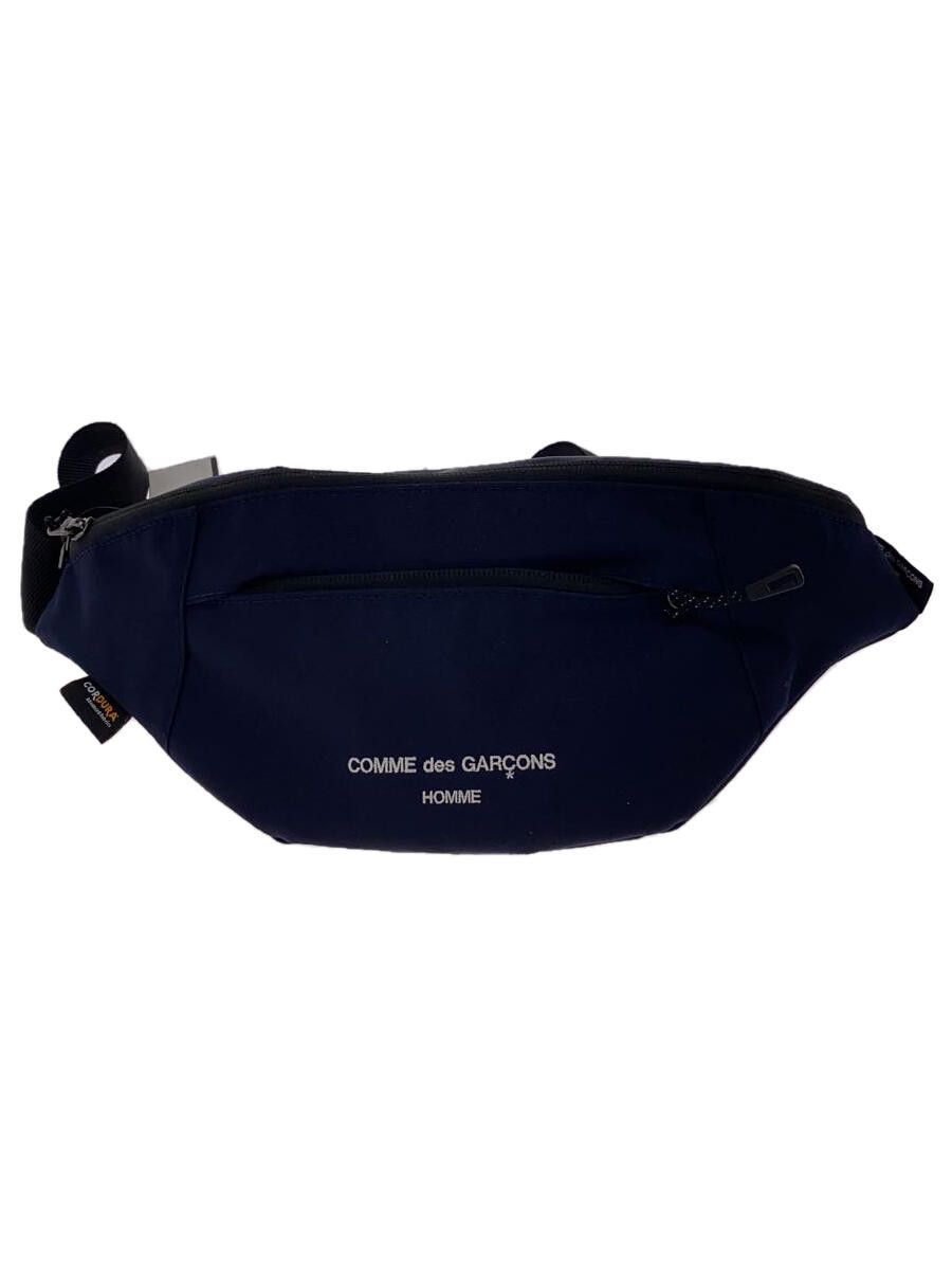 Comme des Garcons Homme WAIST BAG Polyester Logo Print Zipper Plain color Navy Grailed