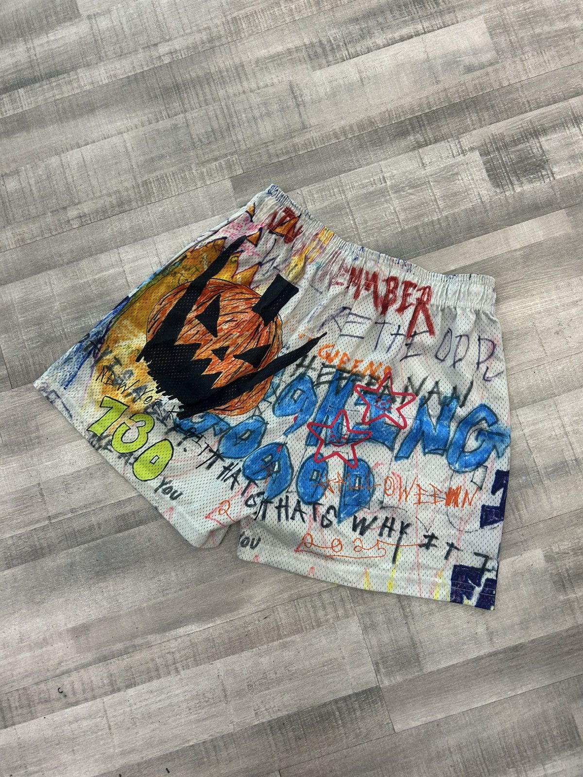 Eric Emanuel Eric Emanuel x Asspizza Halloween Shorts Size US 34 / EU 50 - 3 Thumbnail