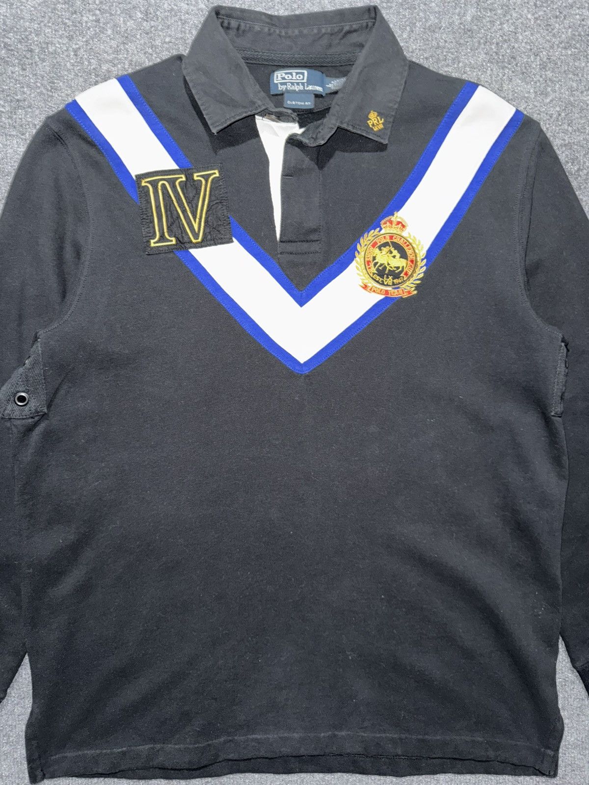 Polo Ralph Lauren Vintage Polo Ralph Lauren Polo Team IV Rugby Shirt L Size US L / EU 52-54 / 3 - 2 Thumbnail