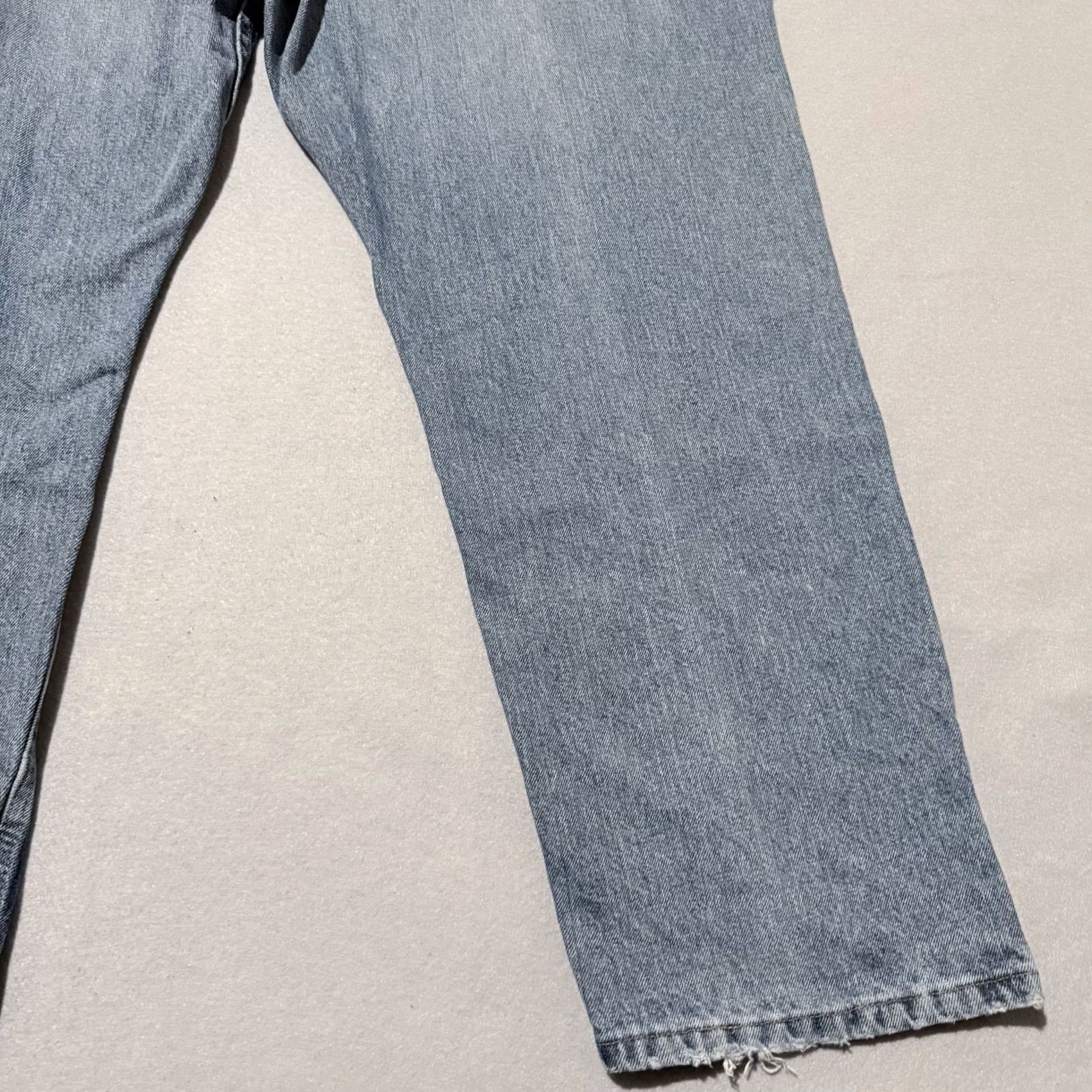 Wrangler Wrangler Five Star Jeans Men's Blue Denim High Rise Straight Relaxed Fit 42x30 Size US 42 / EU 58 - 7 Thumbnail
