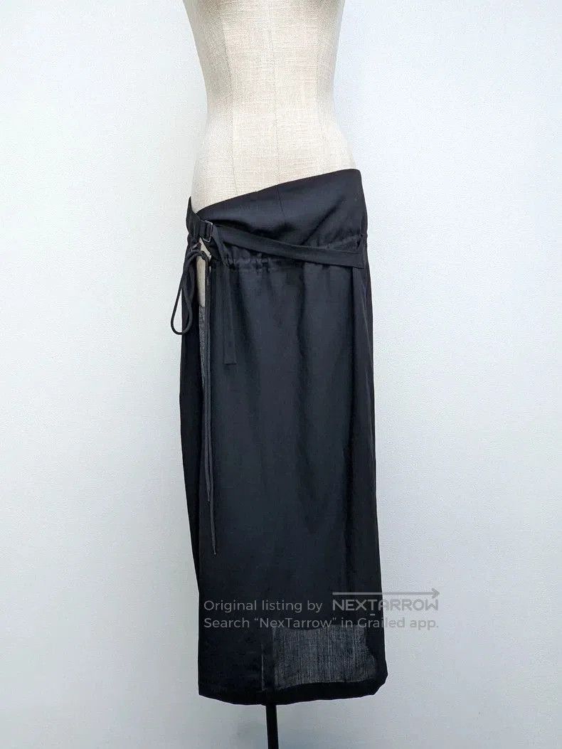 Ann Demeulemeester ann demeulemeester women's wool skirt . Size 28" / US 6 / IT 42 - 4 Thumbnail