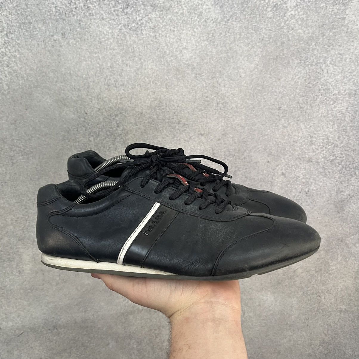 Prada Prada Shoes Vintage Leather Sneakers Archive Y2K Size US 9 / EU 42 - 2 Thumbnail