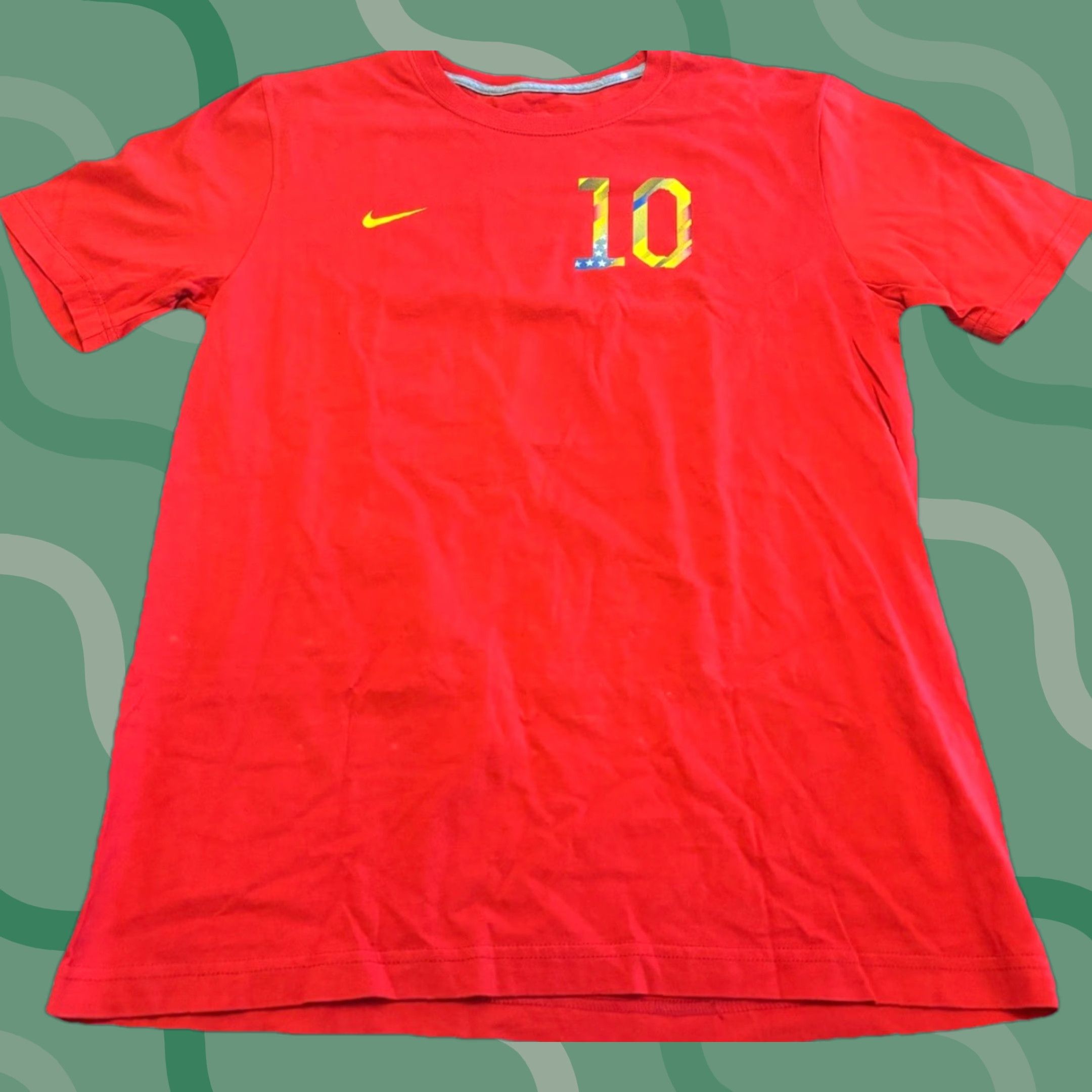 Nike Nike Landon Donovan T-Shirt Men’s Soccer USA Tee Shirt Red Short Sleeve Crew Neck 2010s Cotton Jersey Logo Shirt M/L Size US L / EU 52-54 / 3 - 1 Thumbnail