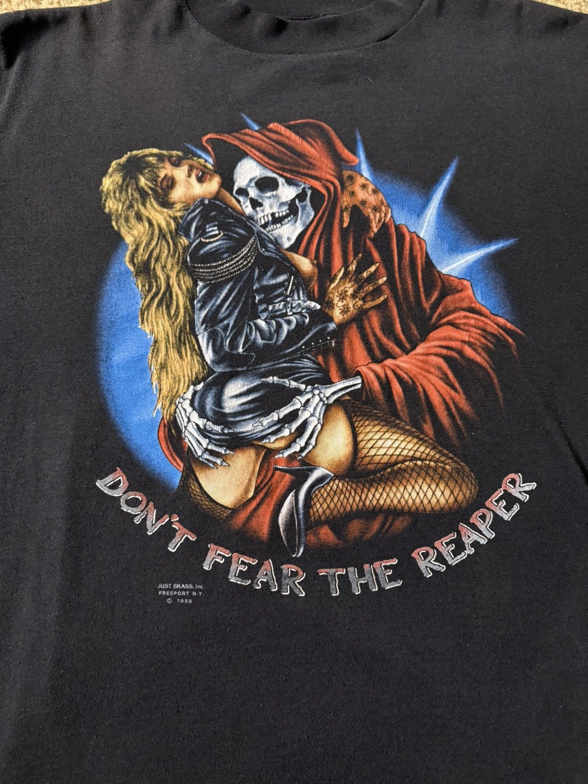 Vintage Vintage 1989 Don’t Fear The Reaper Tee Size US L / EU 52-54 / 3 - 2 Thumbnail