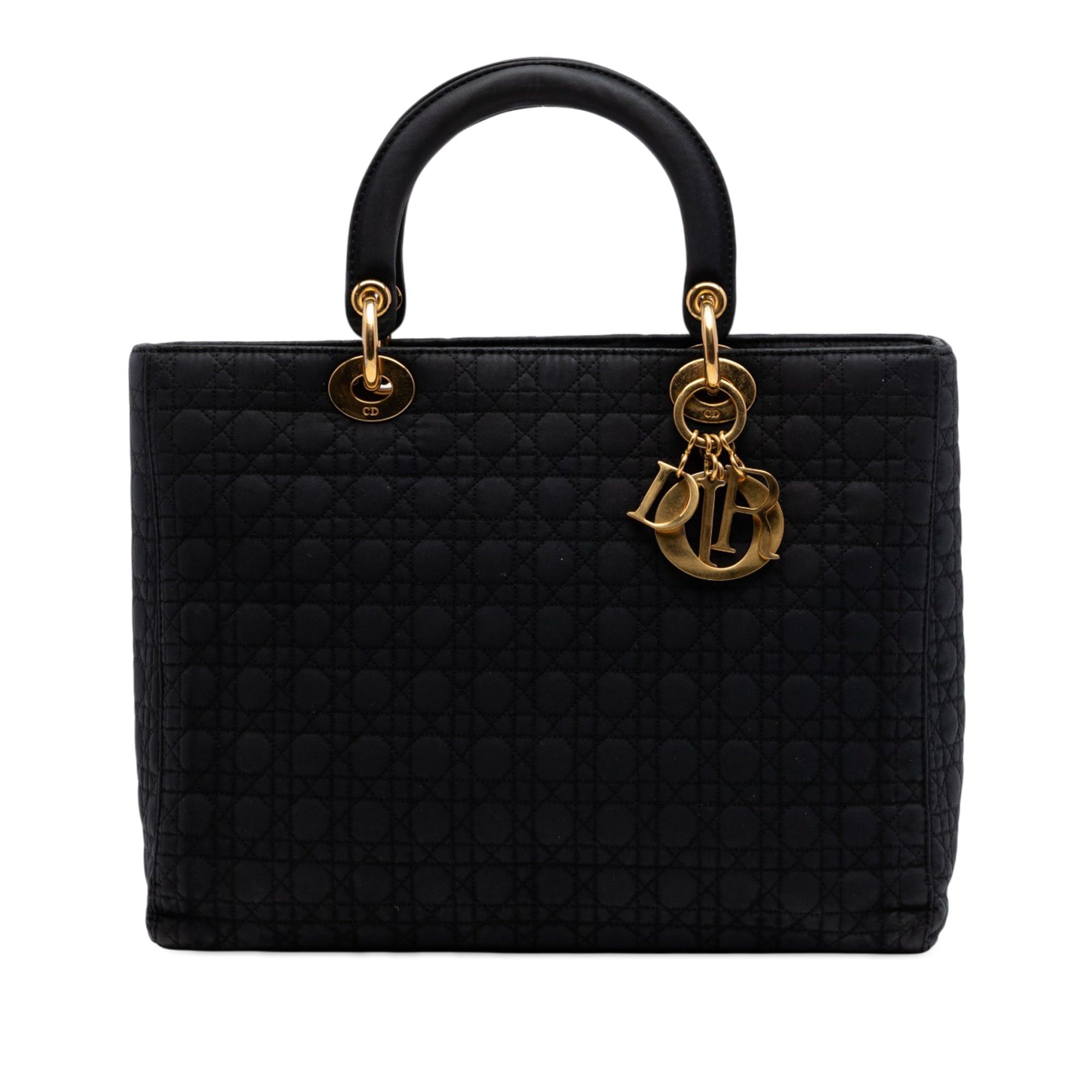 Dior Large Nylon Microcannage Lady Dior Size ONE SIZE - 1 Thumbnail