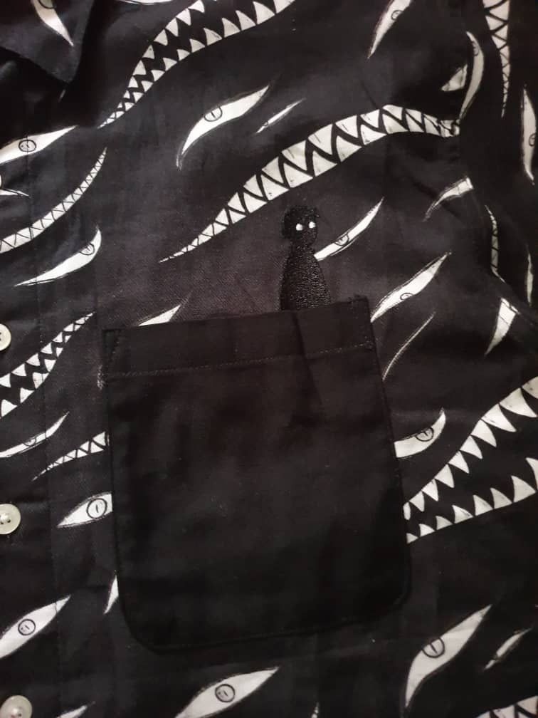 Japanese Brand 💥Hiromu Arakawa monogram Japanese harajuku shirt Size US M / EU 48-50 / 2 - 6 Thumbnail
