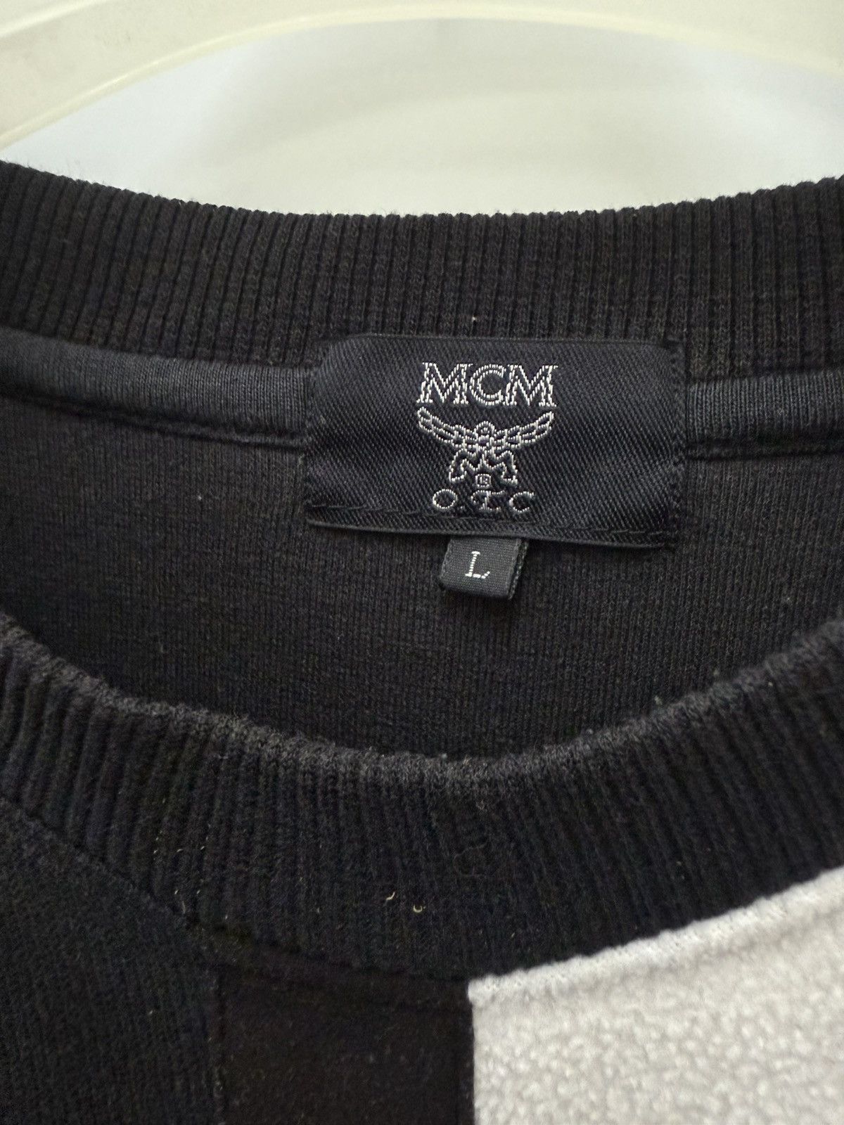 MCM Modern Creation Munchen Abstract Motive Embroided Sweatshirt Size US L / EU 52-54 / 3 - 6 Thumbnail