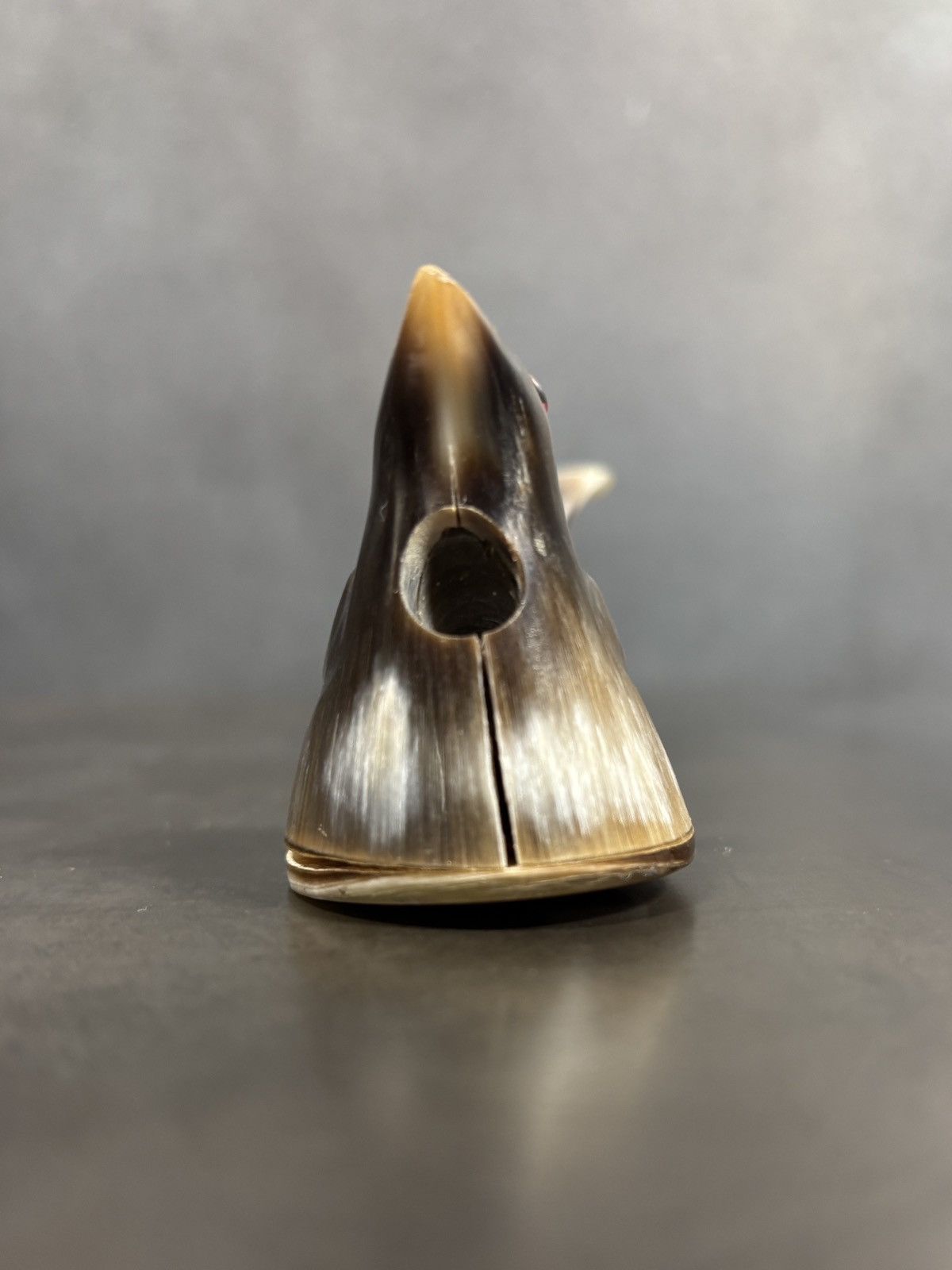 Vintage Vintage Cigaret Holder Hand Carved Horn Antler Pipe Smoking Size ONE SIZE - 6 Thumbnail